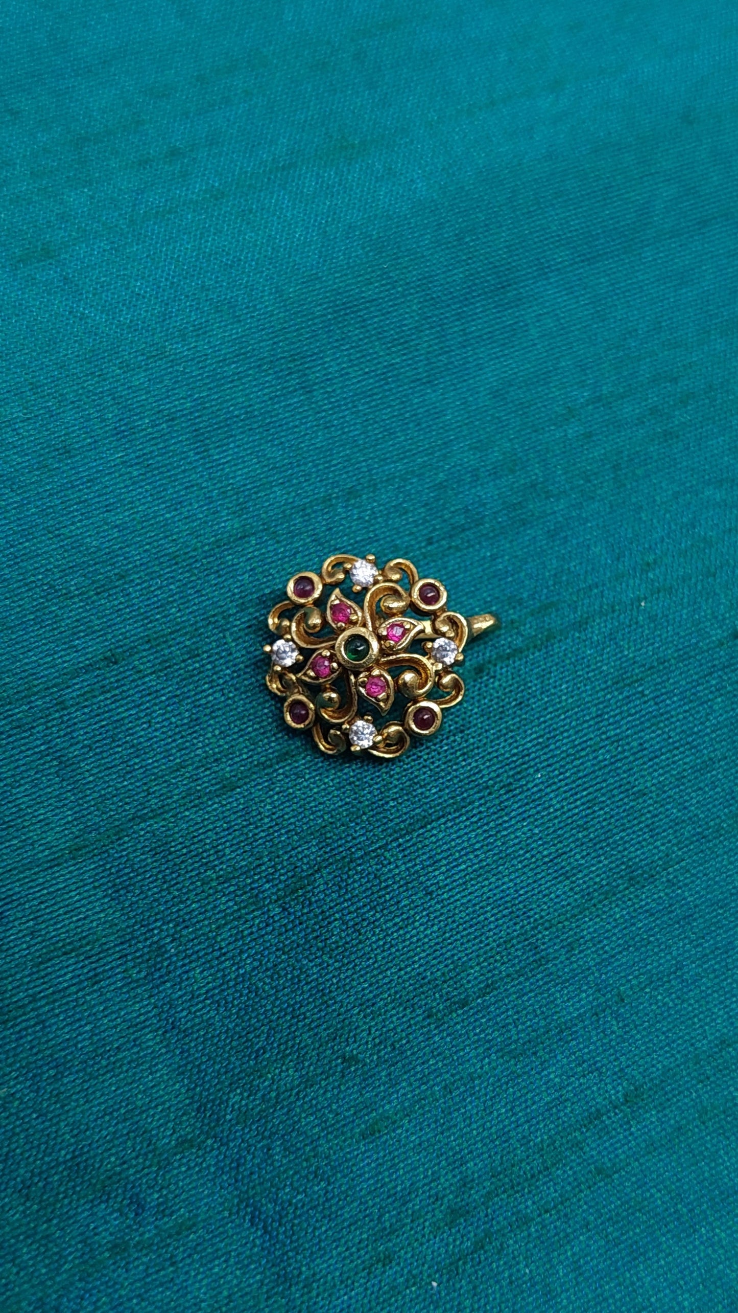 ANTIQUE GOLD NATH 012