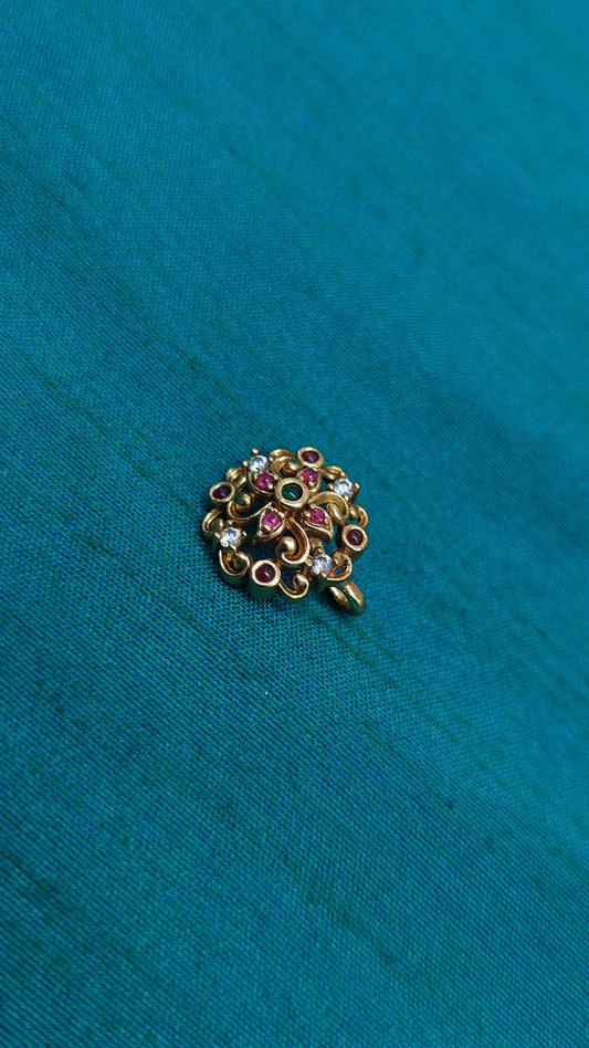 ANTIQUE GOLD NATH 012