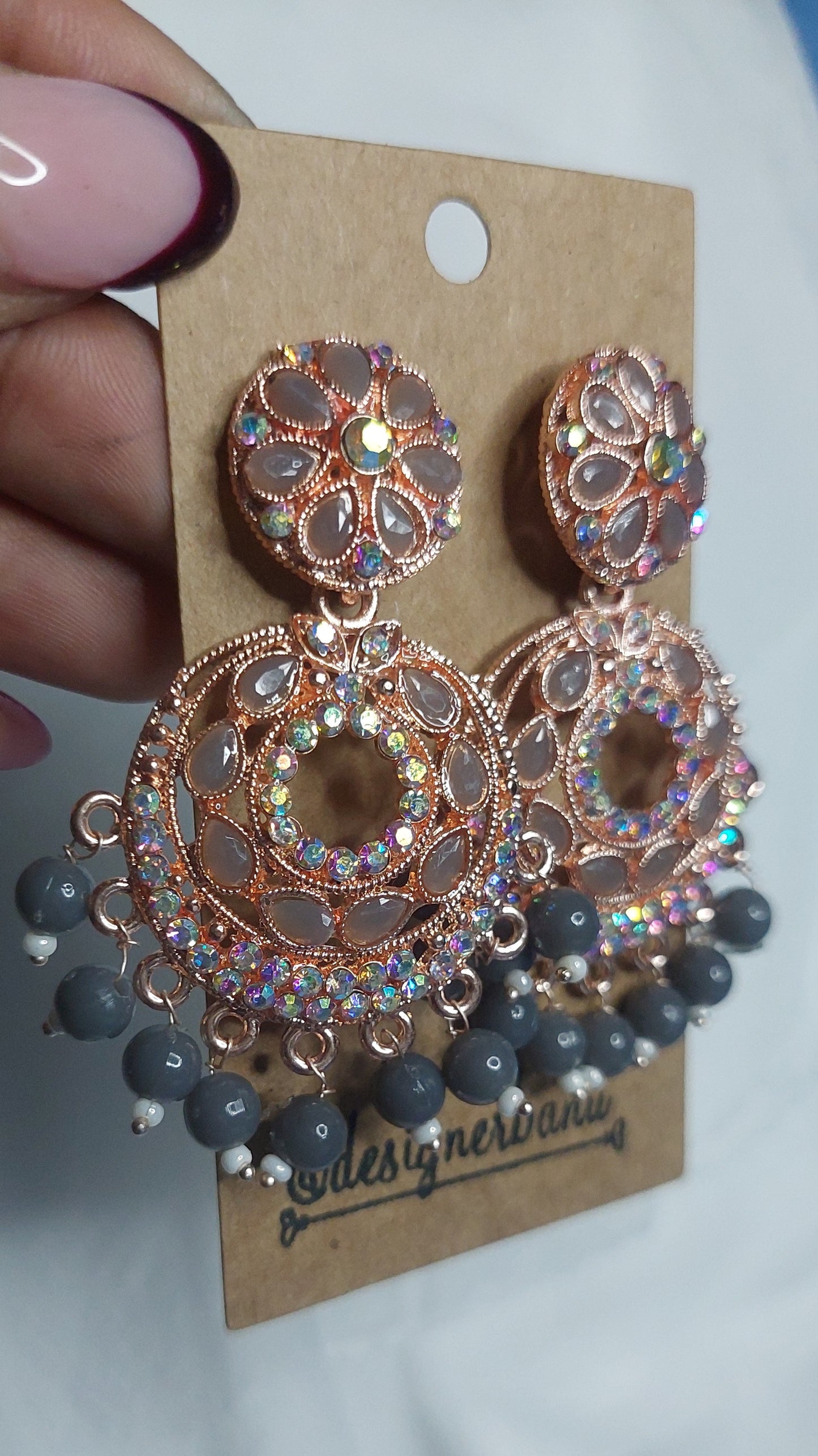 ROSE GOLD EARRINGS E0010