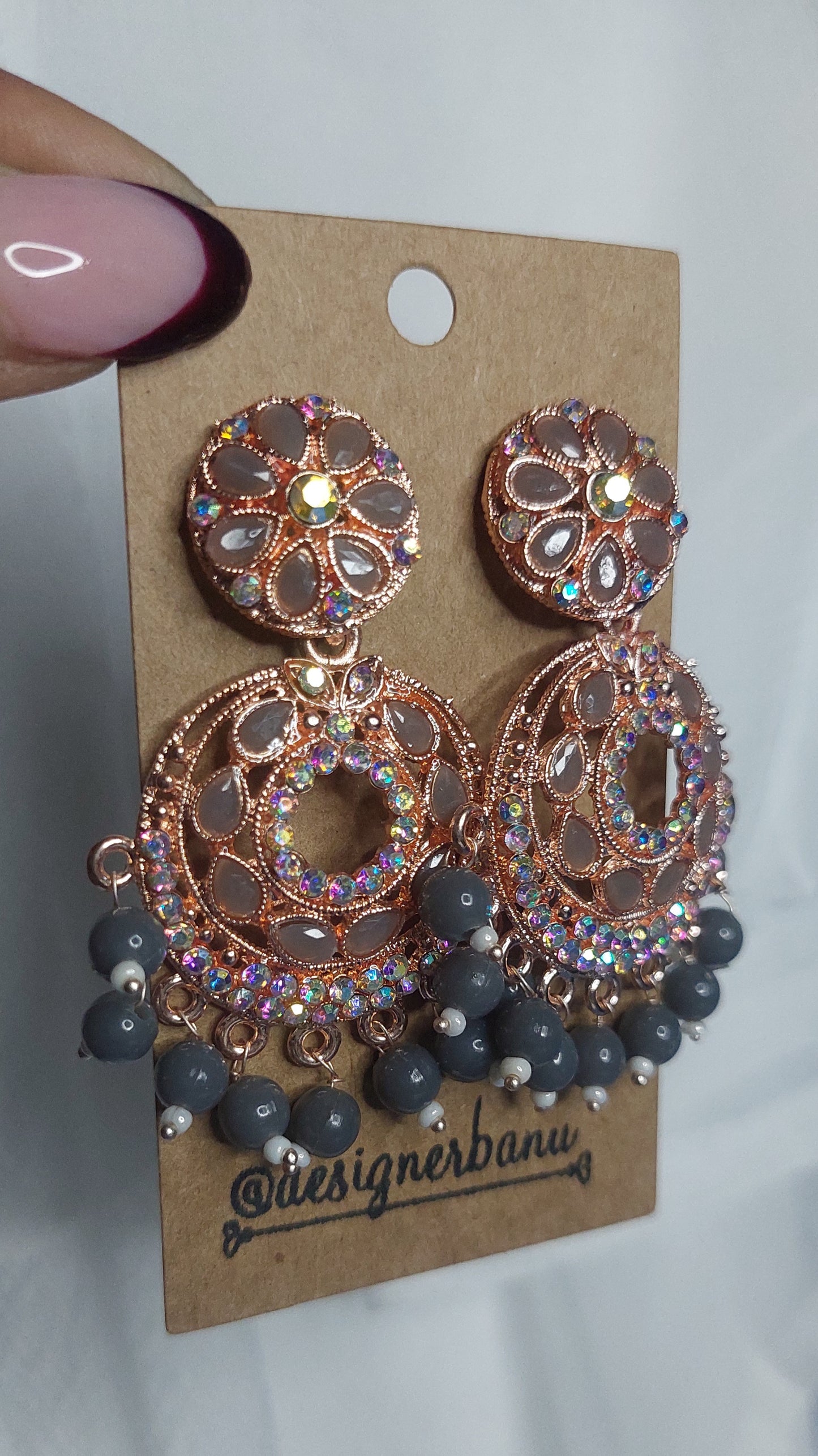 ROSE GOLD EARRINGS E0010