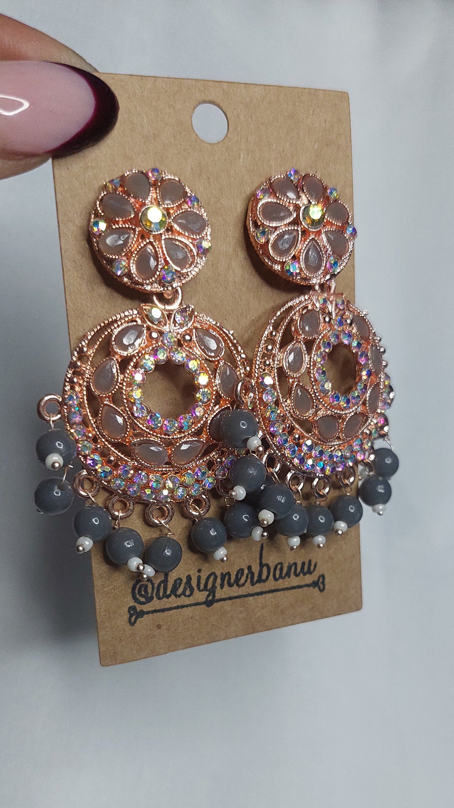 ROSE GOLD EARRINGS E0010
