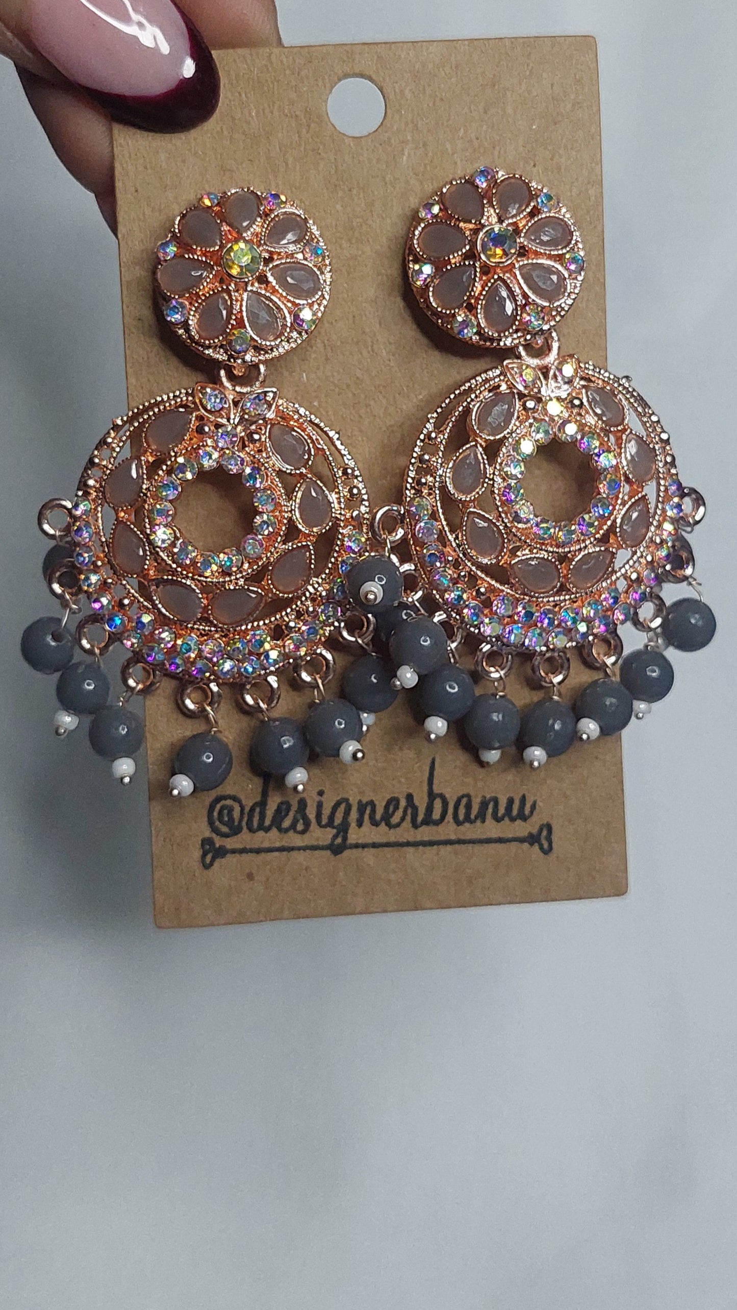 ROSE GOLD EARRINGS E0010