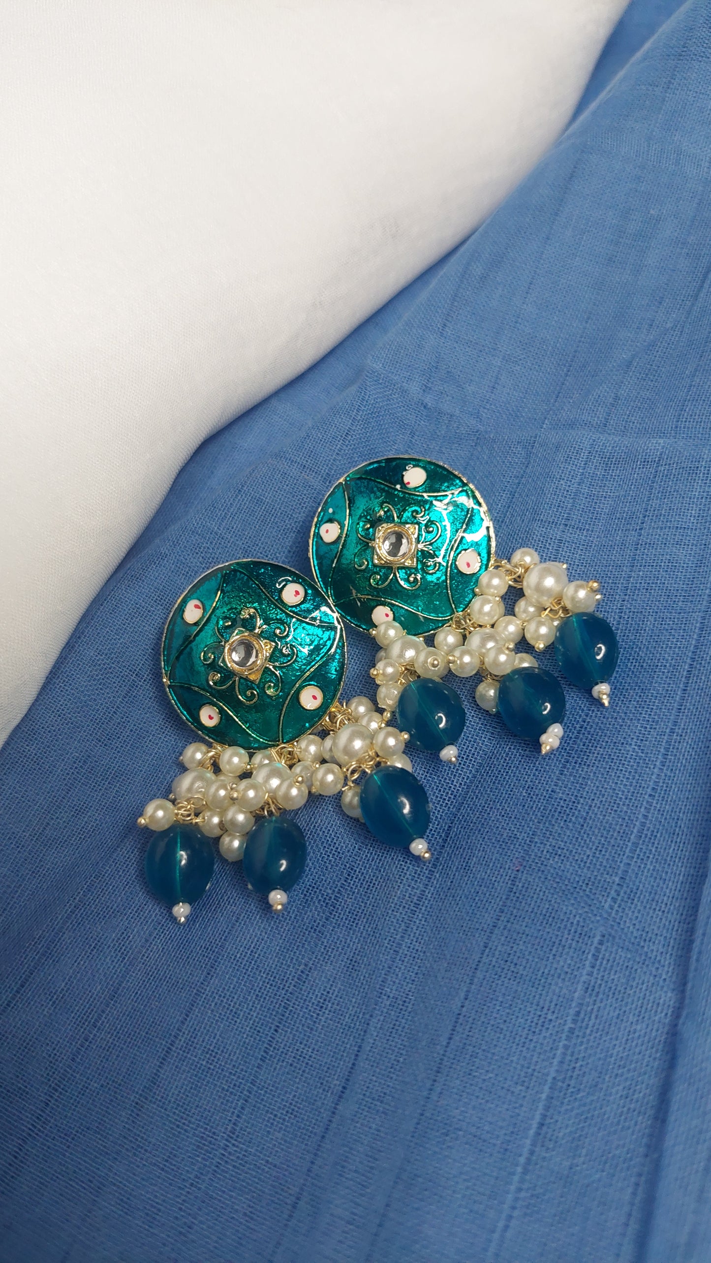 GOLD FASHION EARRINGS E0091