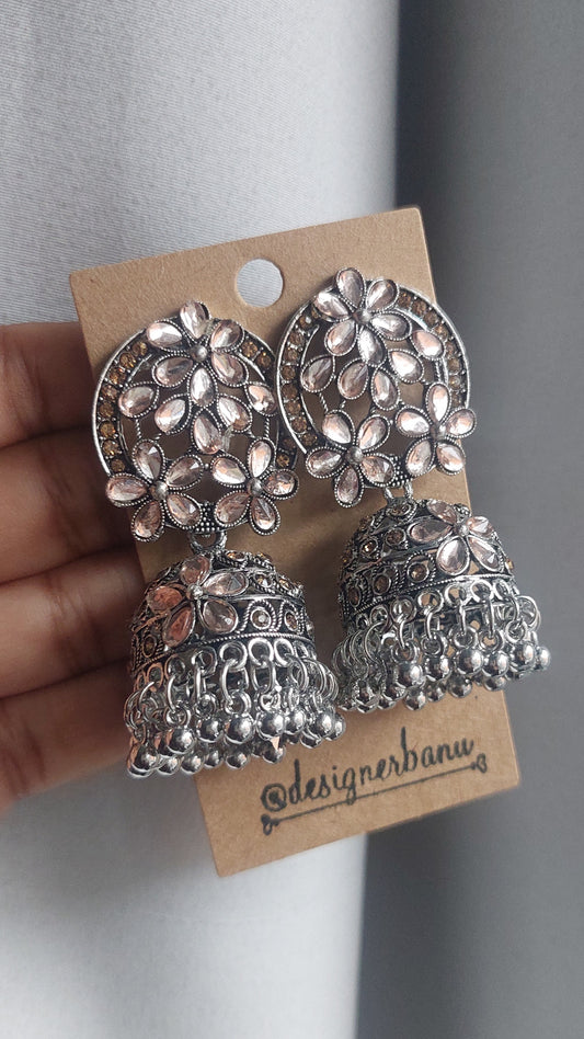 ANTIQUE SILVER JUMKHAS E0093