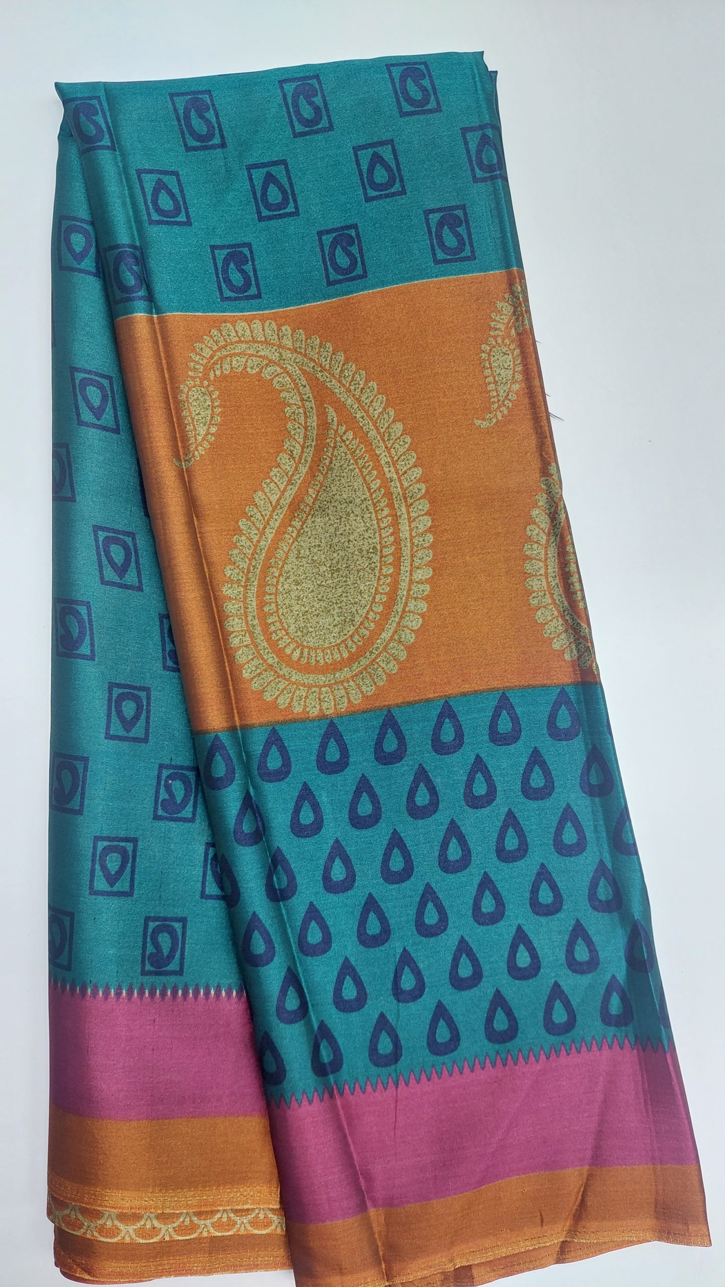 SATIN SILK PARTY SAREE