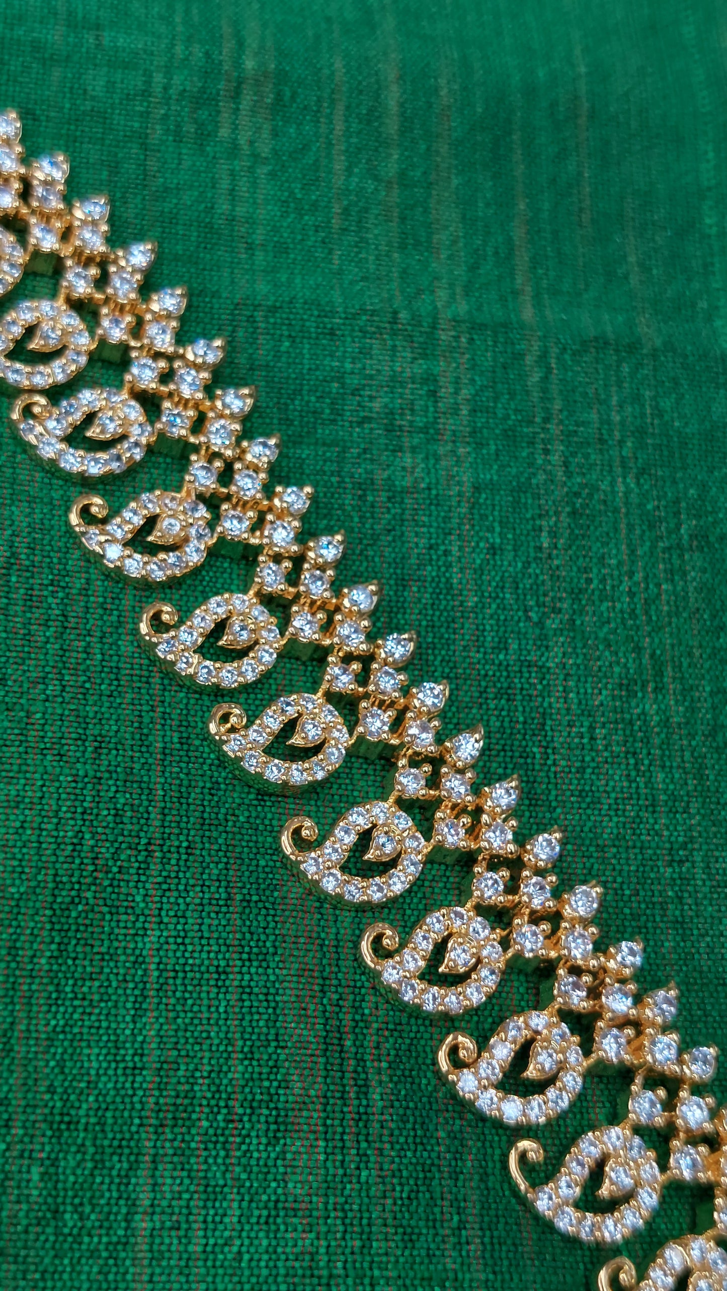 GOLD A.D. STONE SET 0061