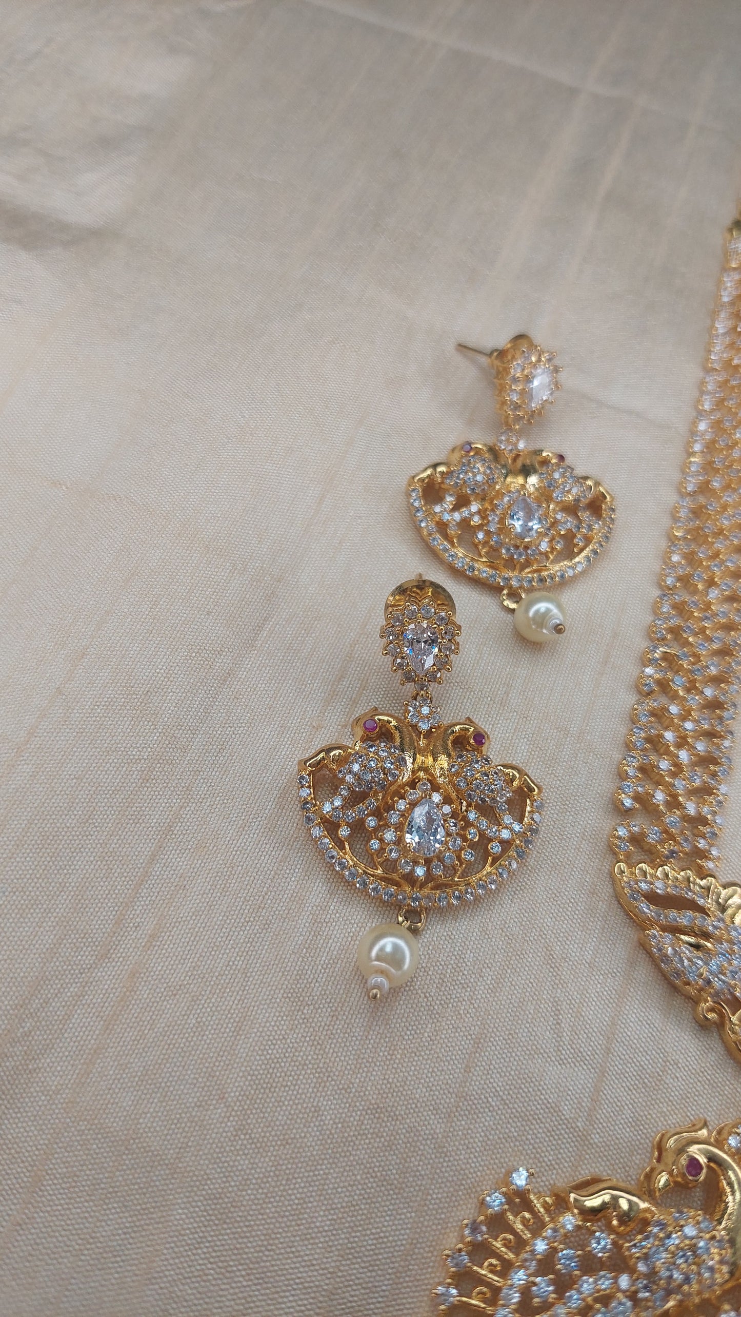 LONG PEACOCK A.D. STONE SET