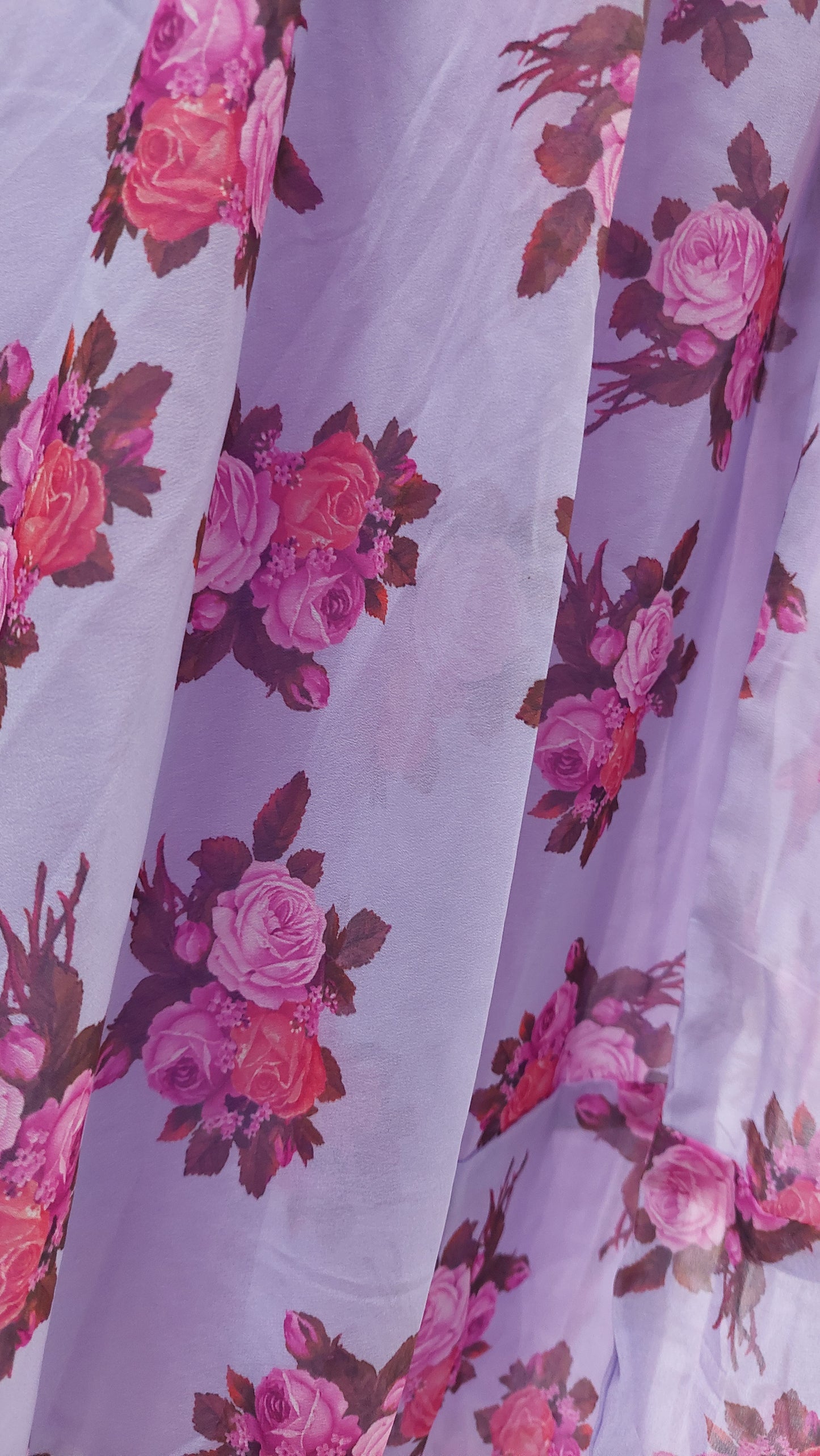 LILAC FLORAL GOWN