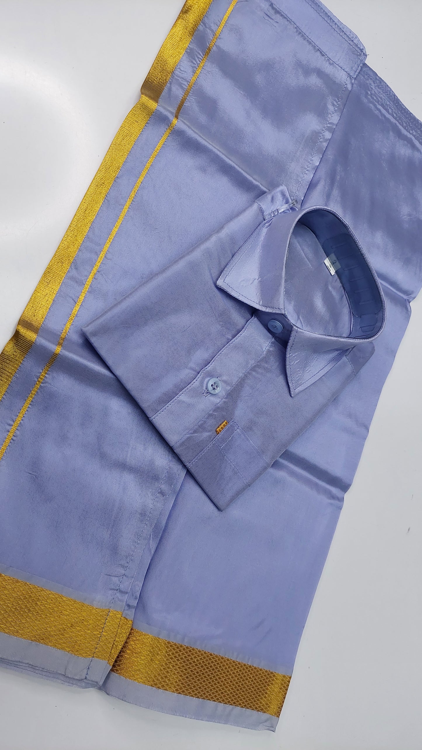 LILAC DHOTI & SHIRT
