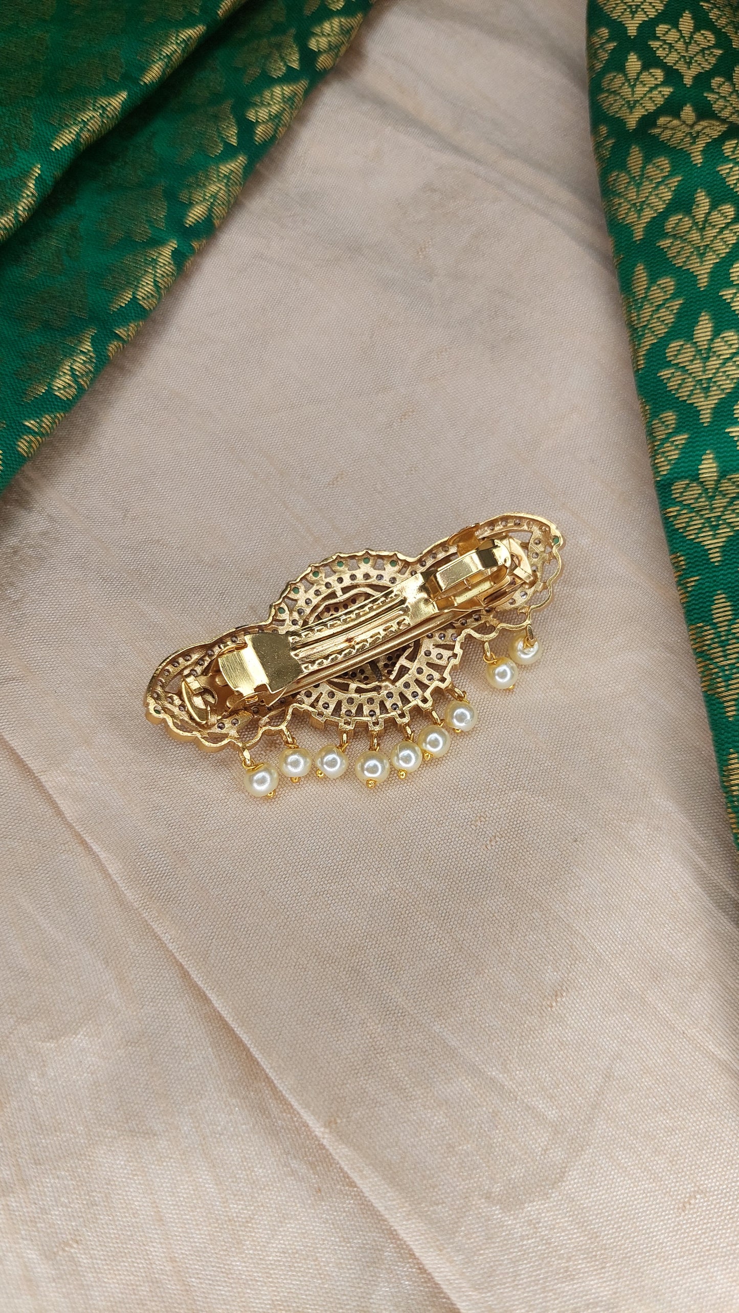 A.D. STONE HAIR CLIP 0018