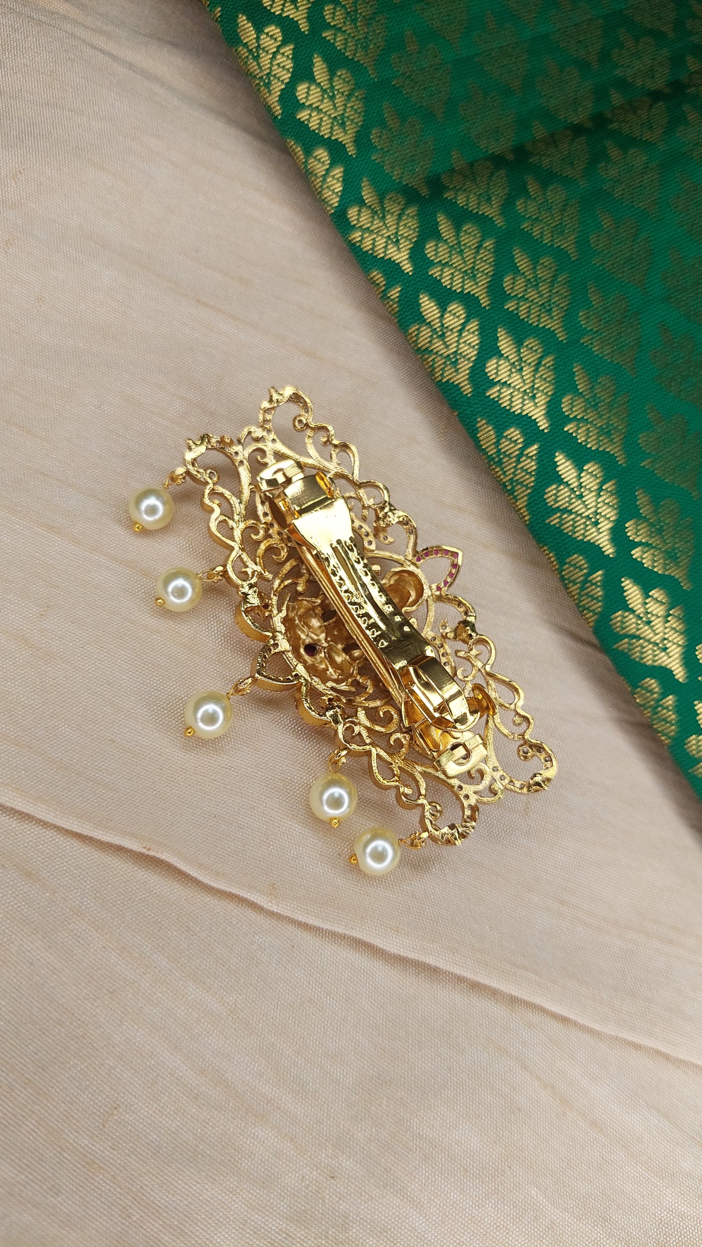 A.D. STONE HAIR CLIP 0023