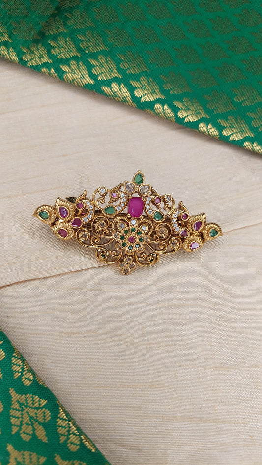 A.D. STONE HAIR CLIP 0024