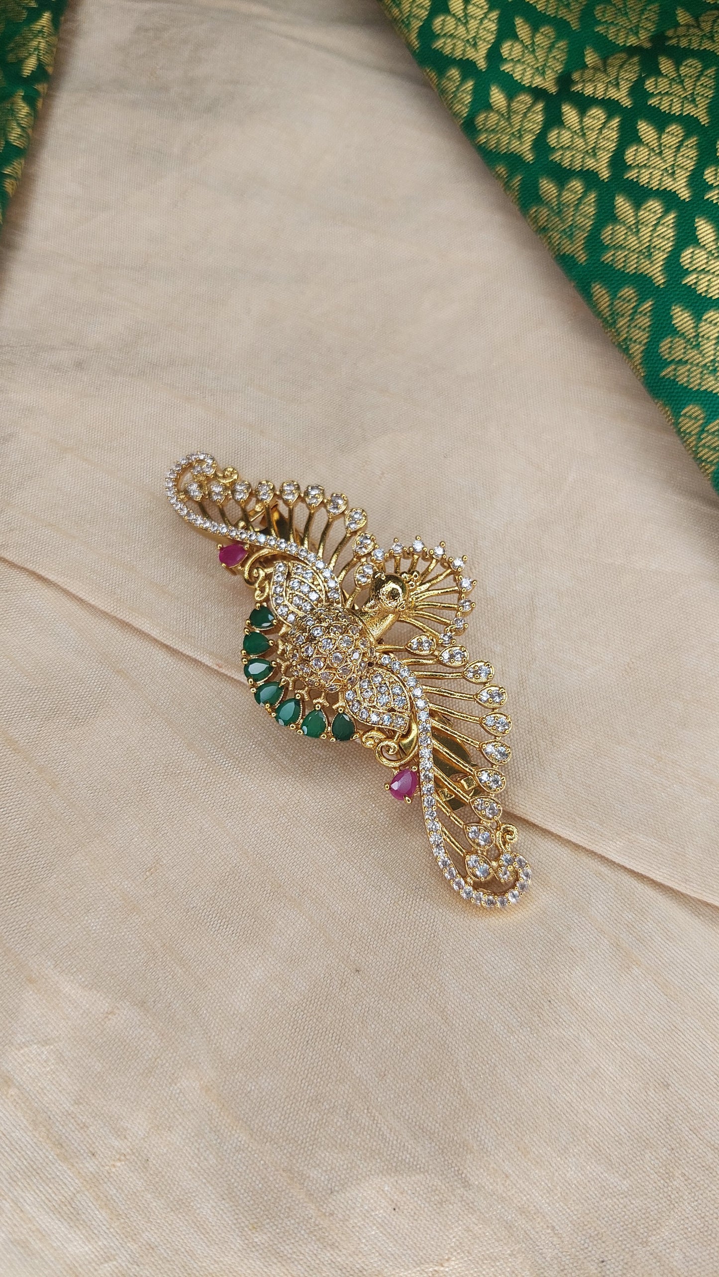 A.D. STONE HAIR CLIP 0025