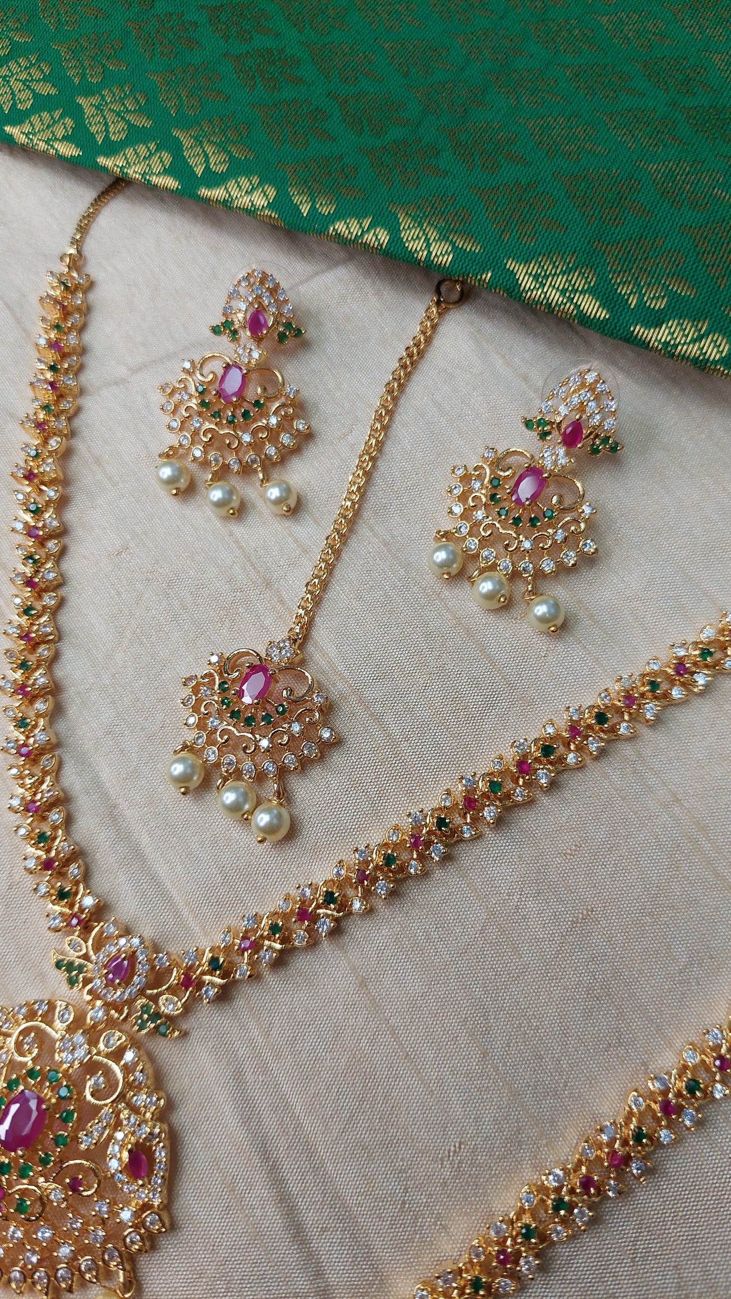 A.D. STONE BRIDAL SET 007
