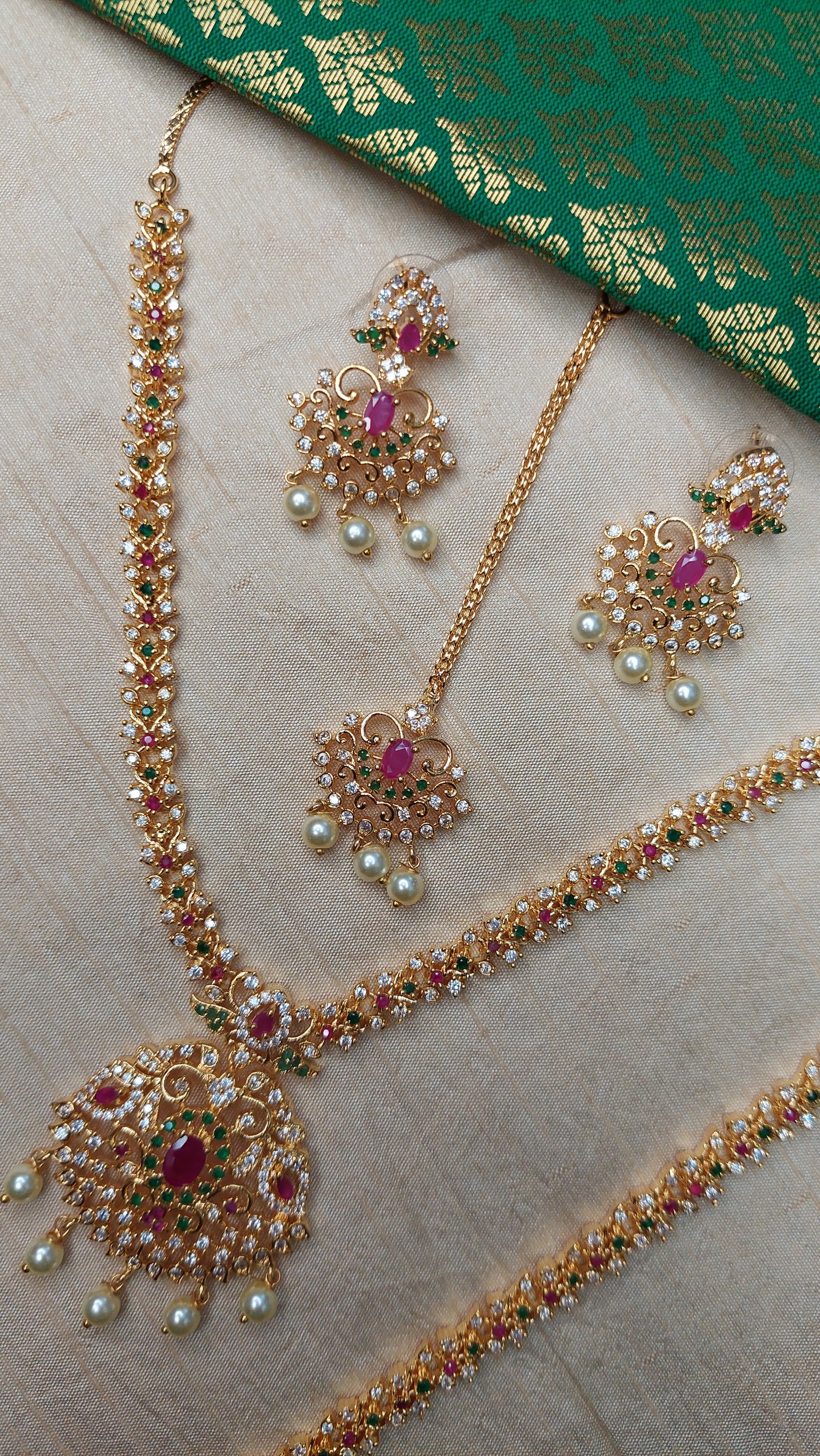 A.D. STONE BRIDAL SET 007