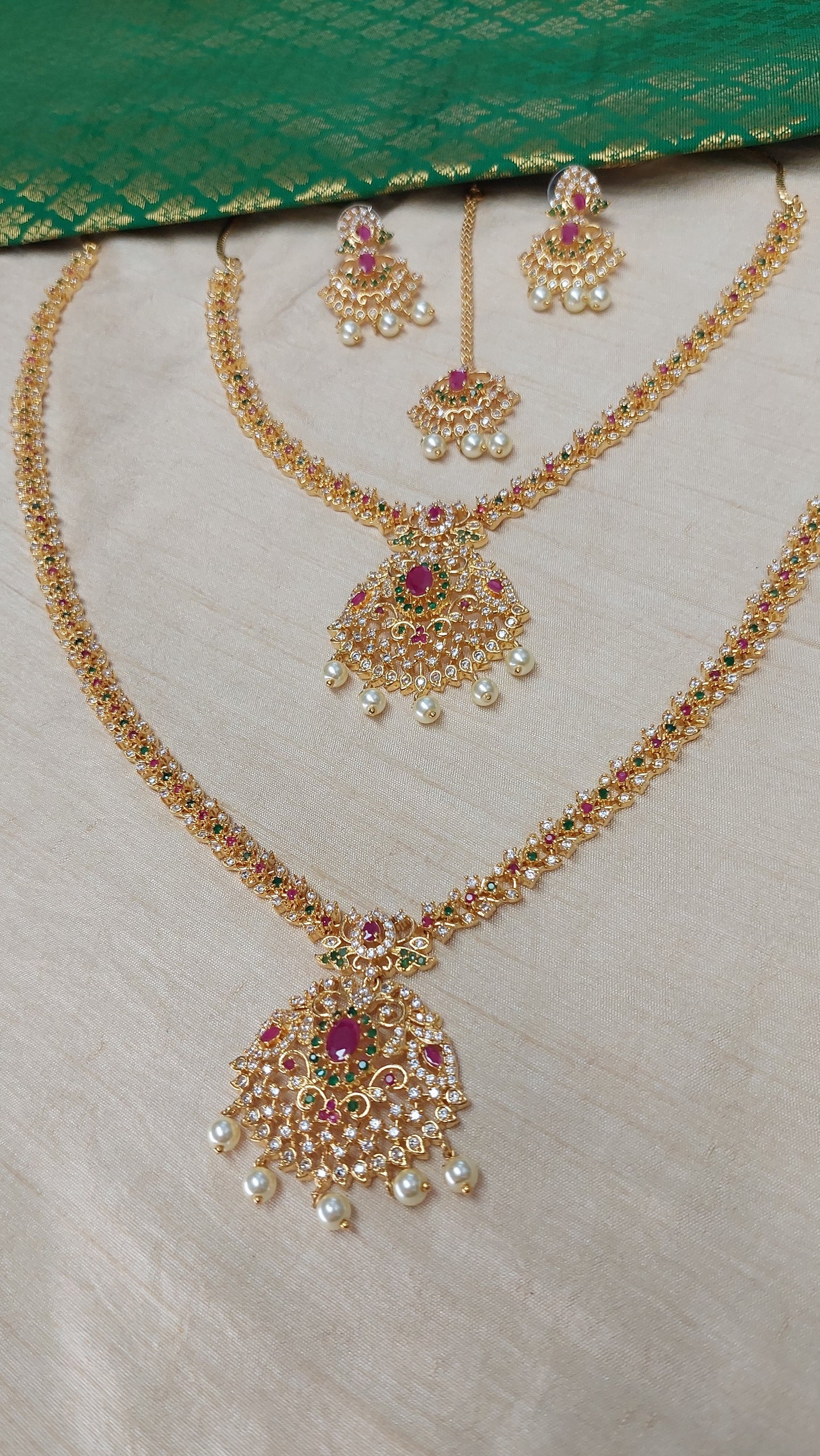 A.D. STONE BRIDAL SET 007