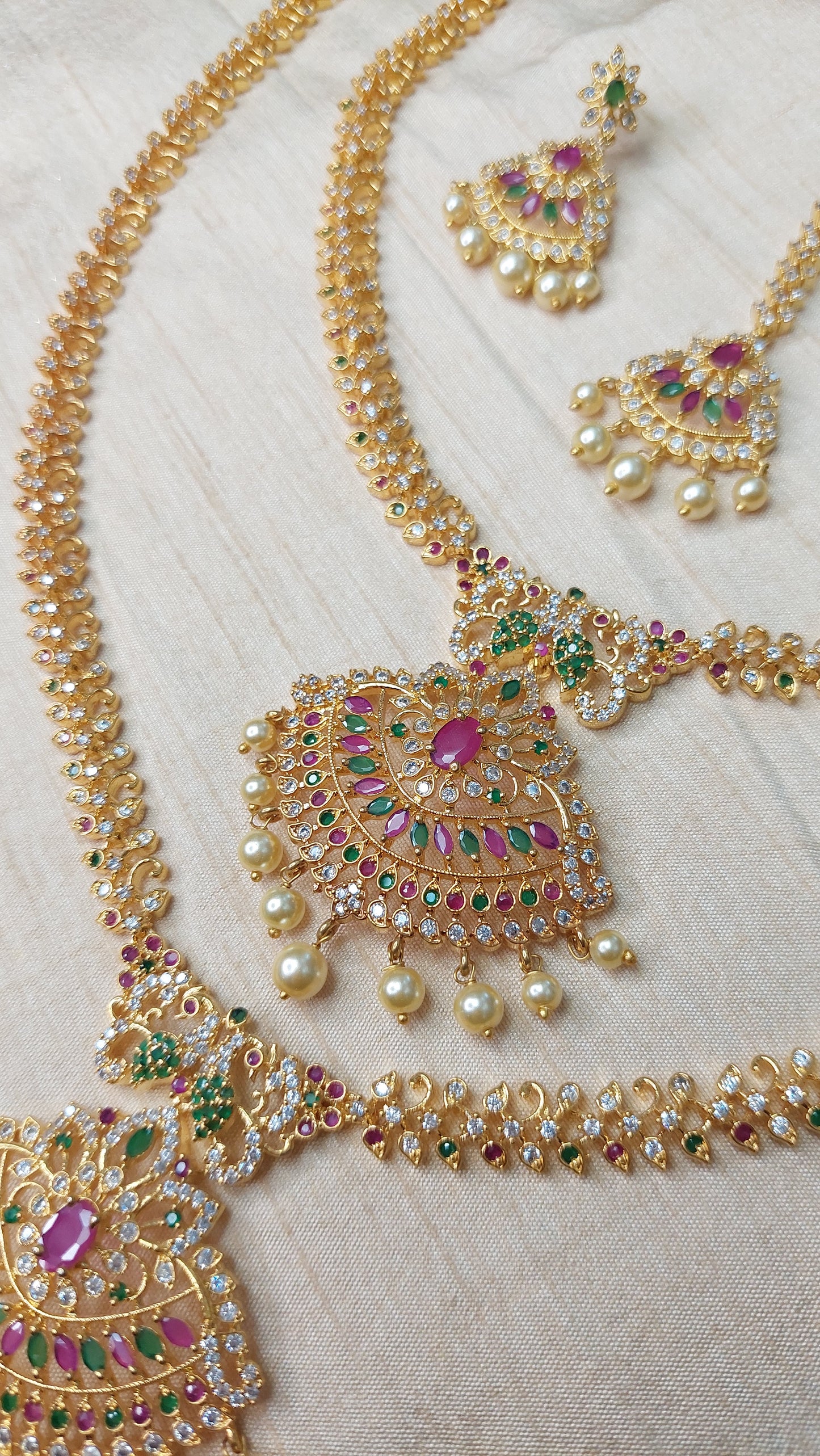 A.D. STONE BRIDAL SET 008