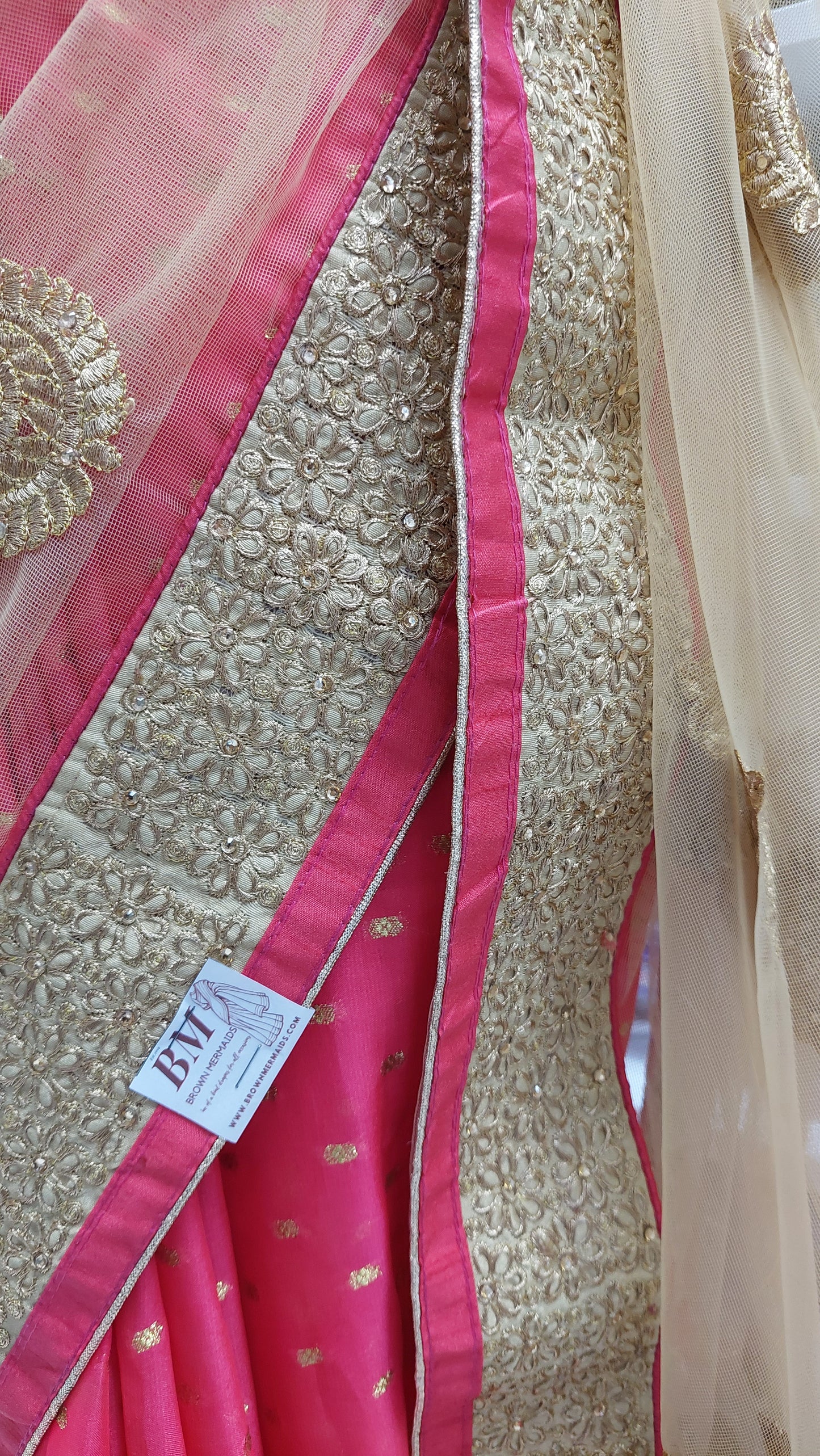 HALF & HALF DESIGNER SAREE 070