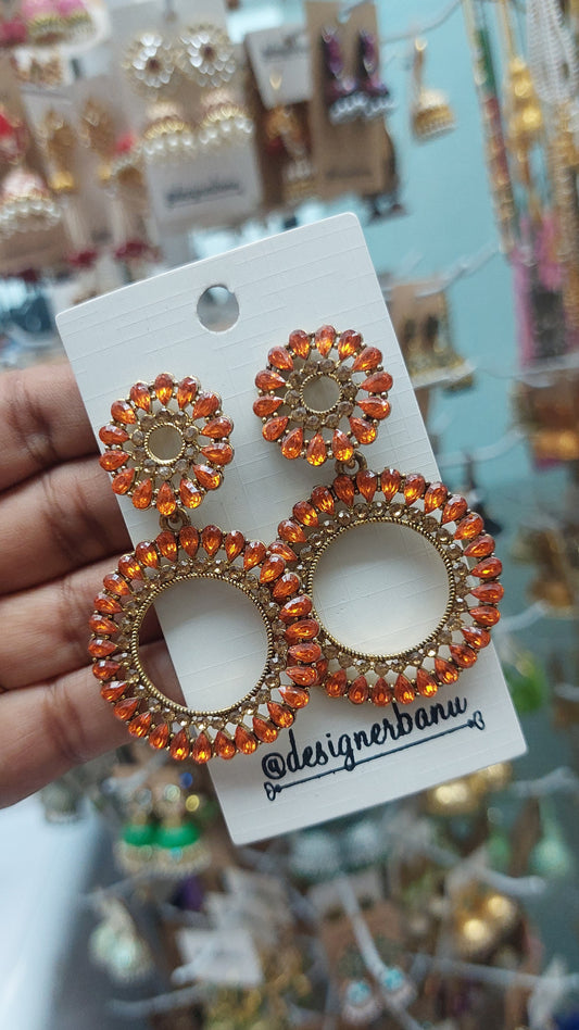 ORANGE EARRINGS