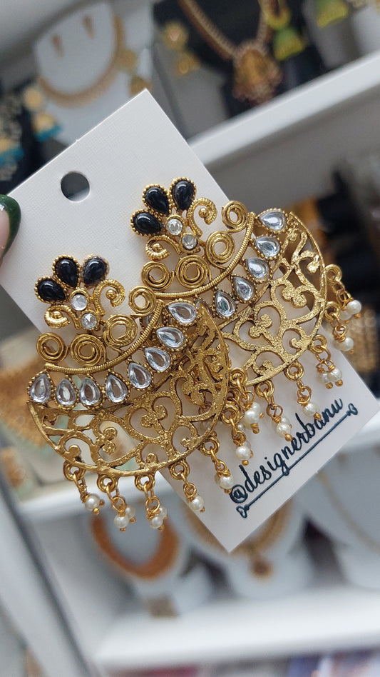 GOLD FASHION EARRINGS E0124