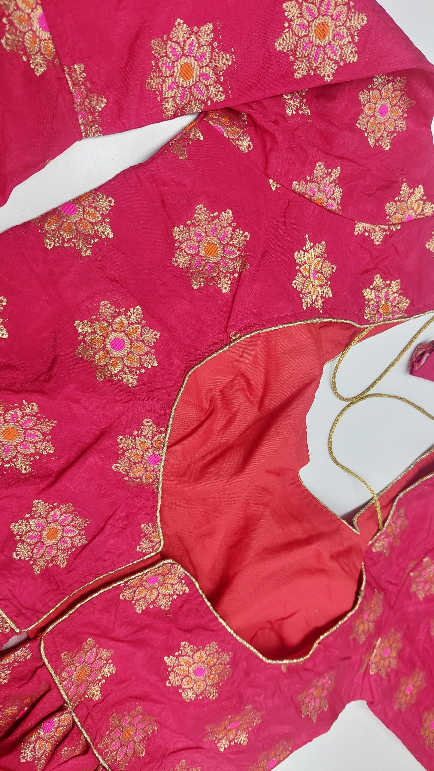 MAGENTA DESIGNER LONG BLOUSE