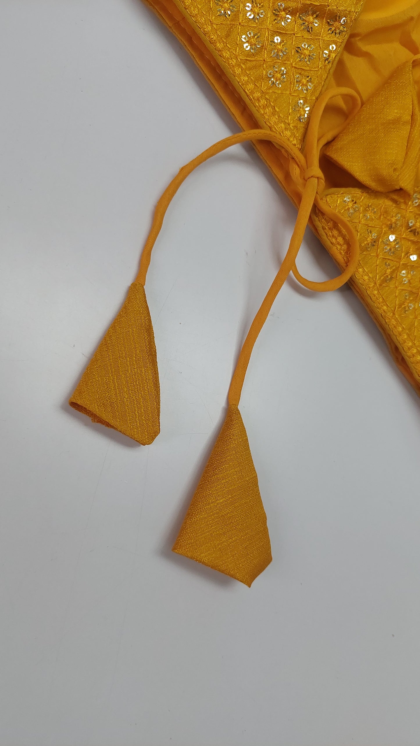 YELLOW DESIGNER BLOUSE