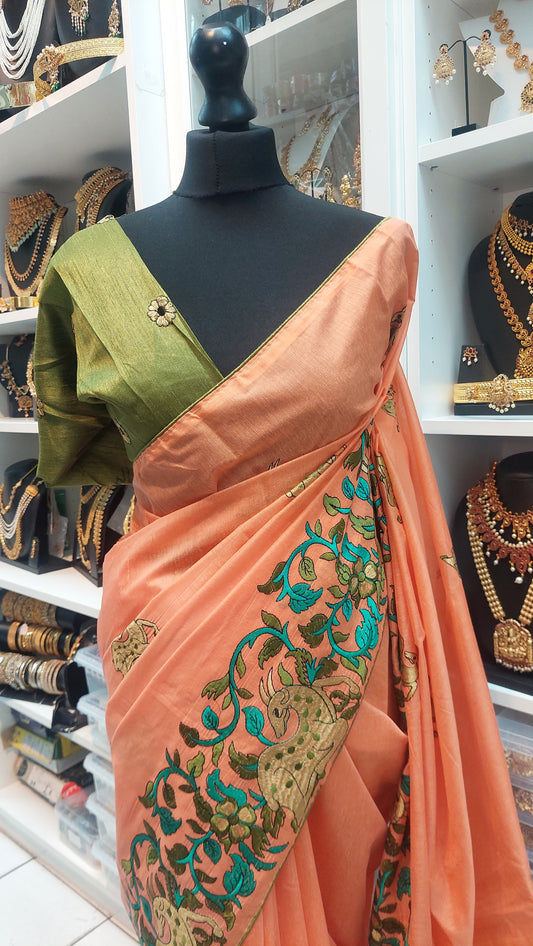 COTTON DESIGNER SAREE