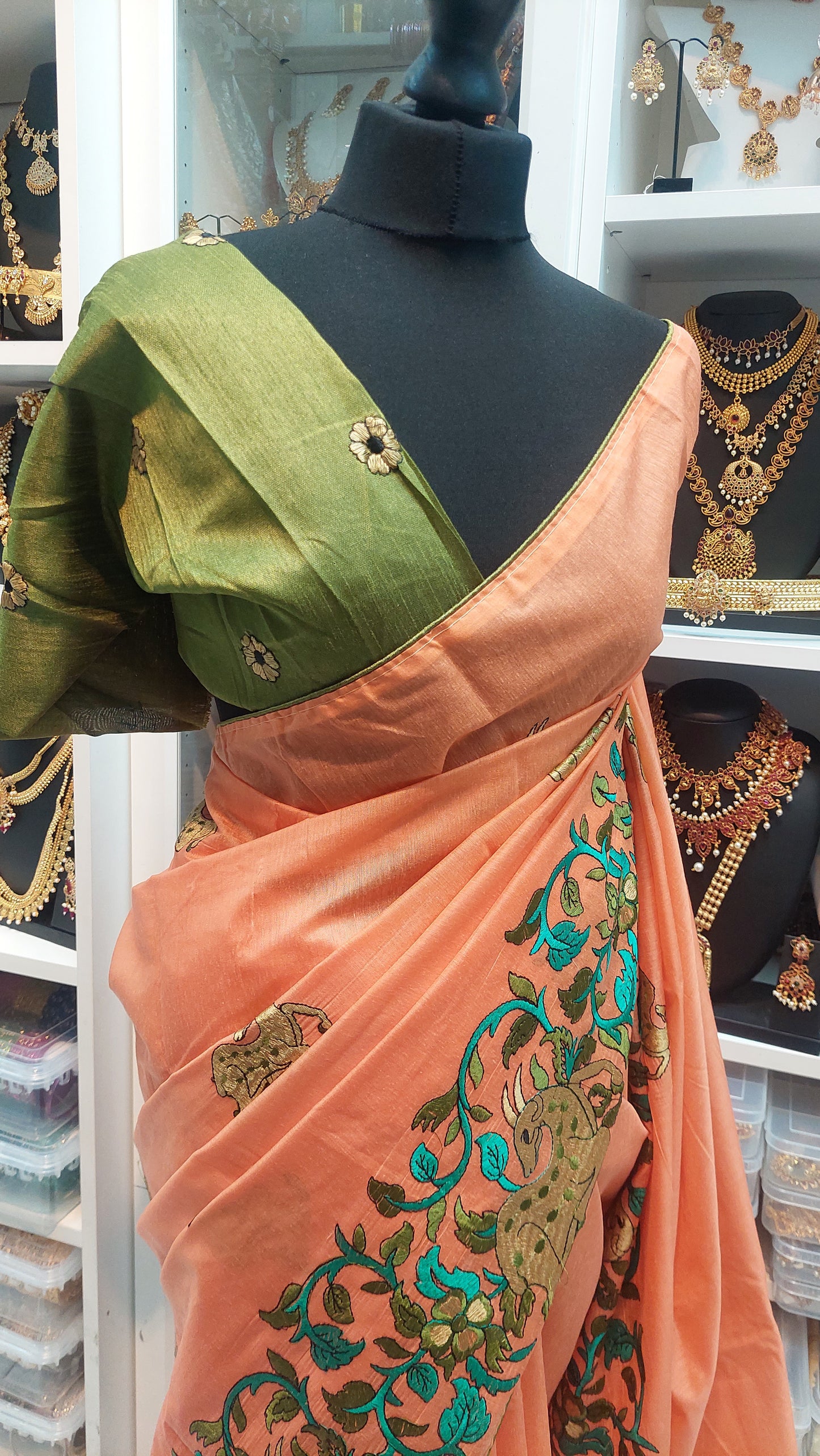 COTTON DESIGNER SAREE