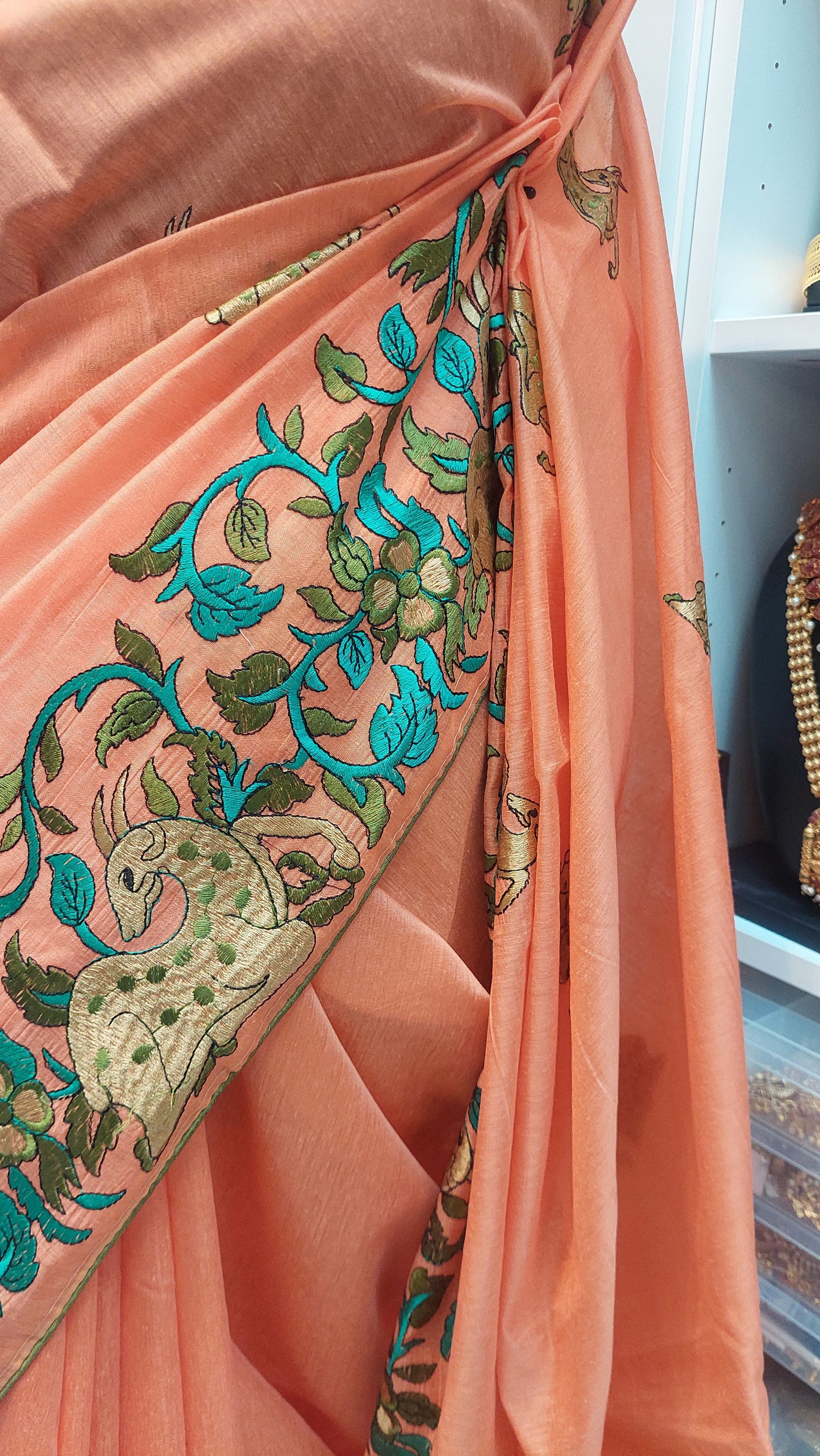 COTTON DESIGNER SAREE
