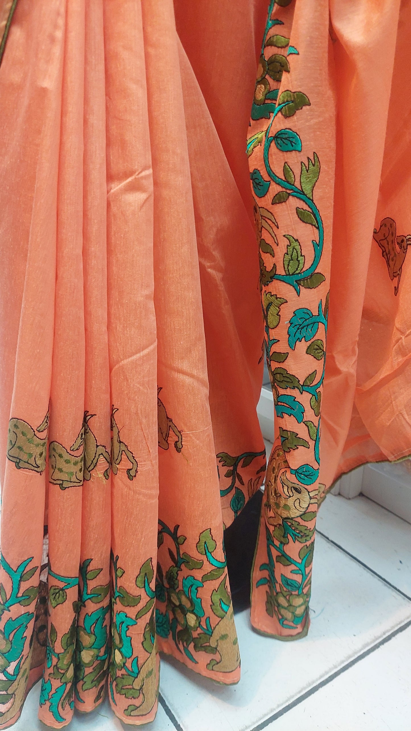 COTTON DESIGNER SAREE