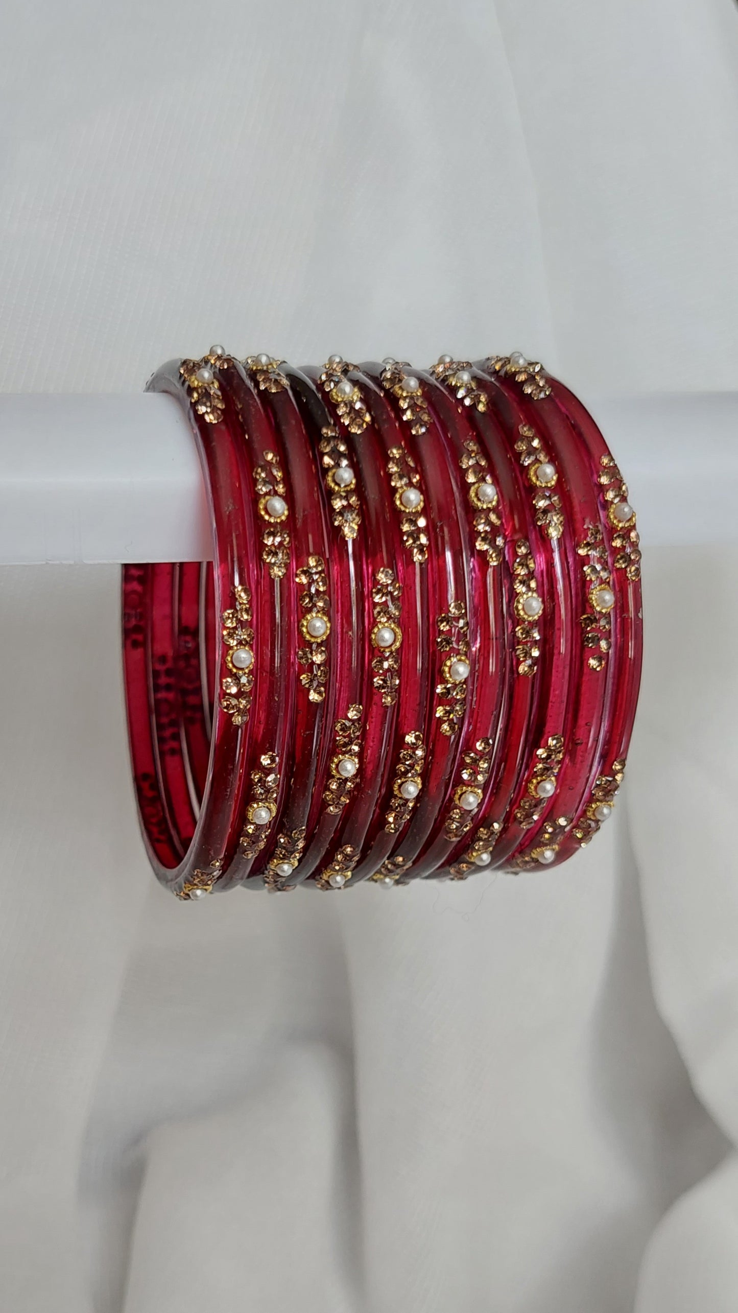 LALA BANGLES (DEEP RED)
