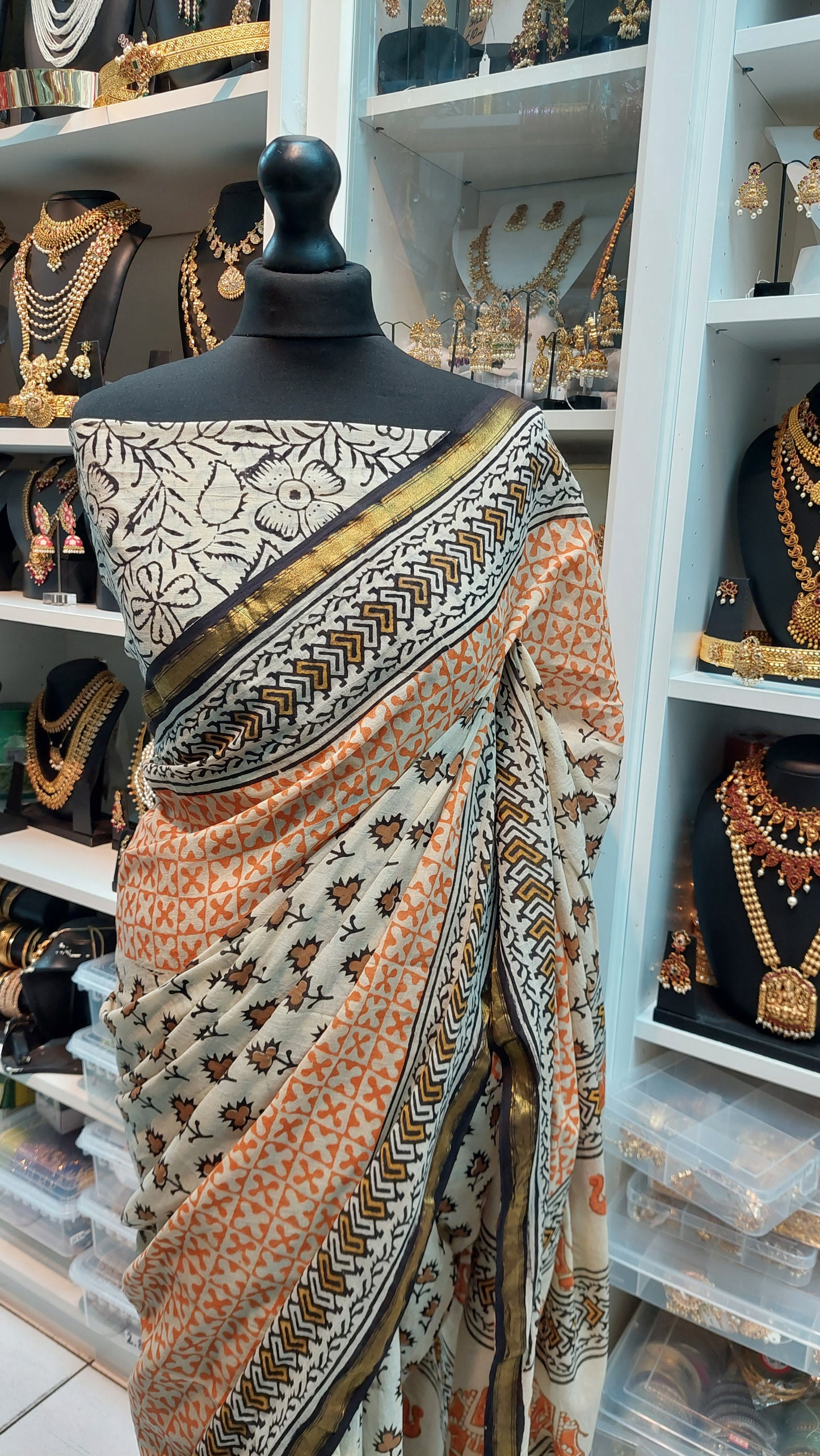 COTTON KALAMKARI SAREE