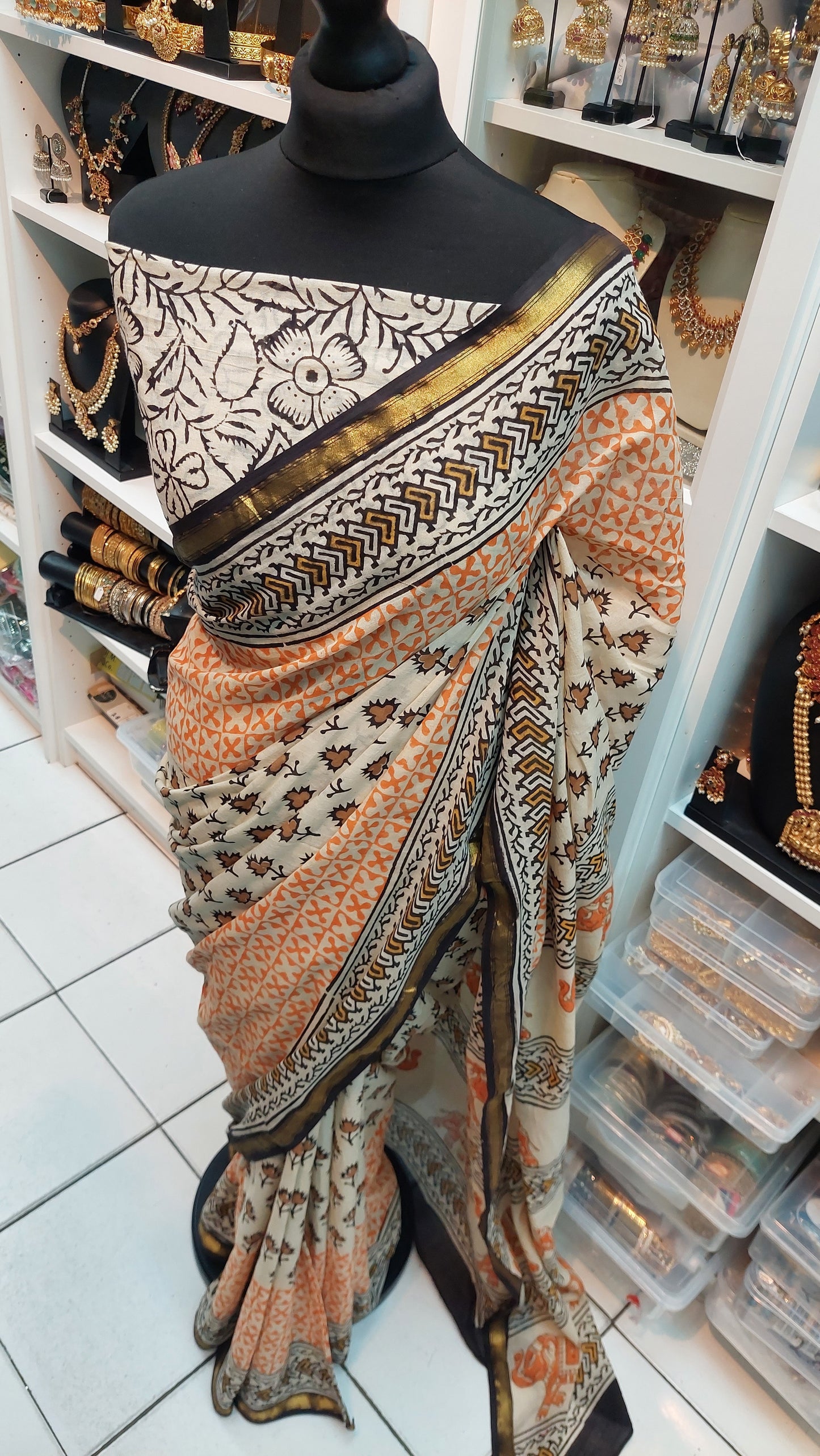 COTTON KALAMKARI SAREE