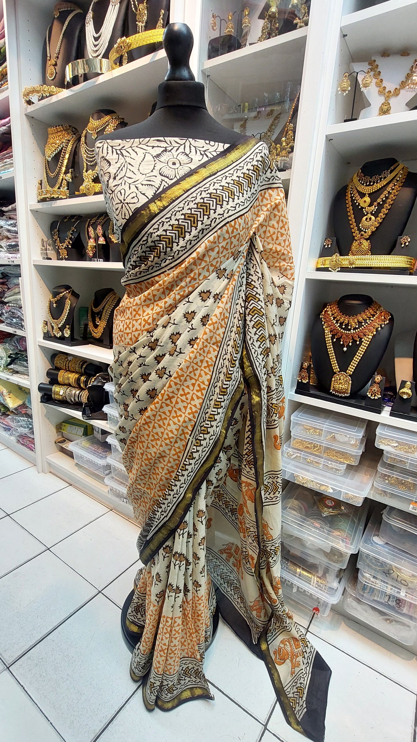 COTTON KALAMKARI SAREE