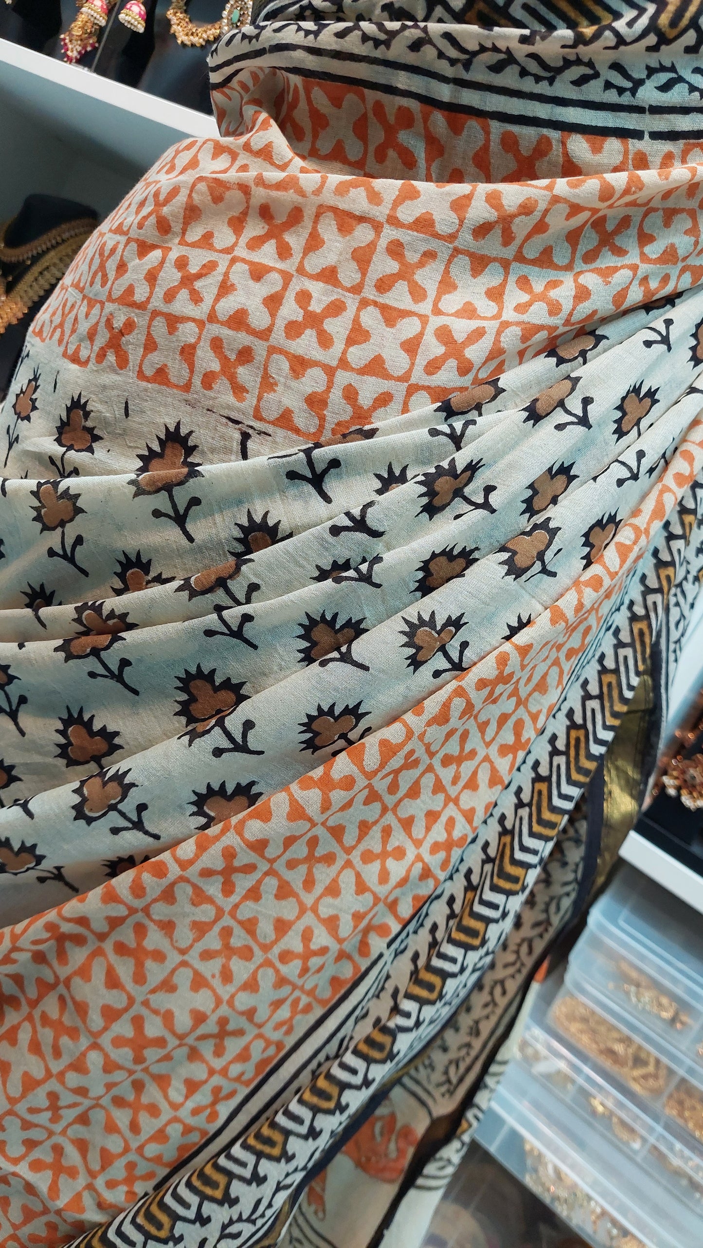 COTTON KALAMKARI SAREE