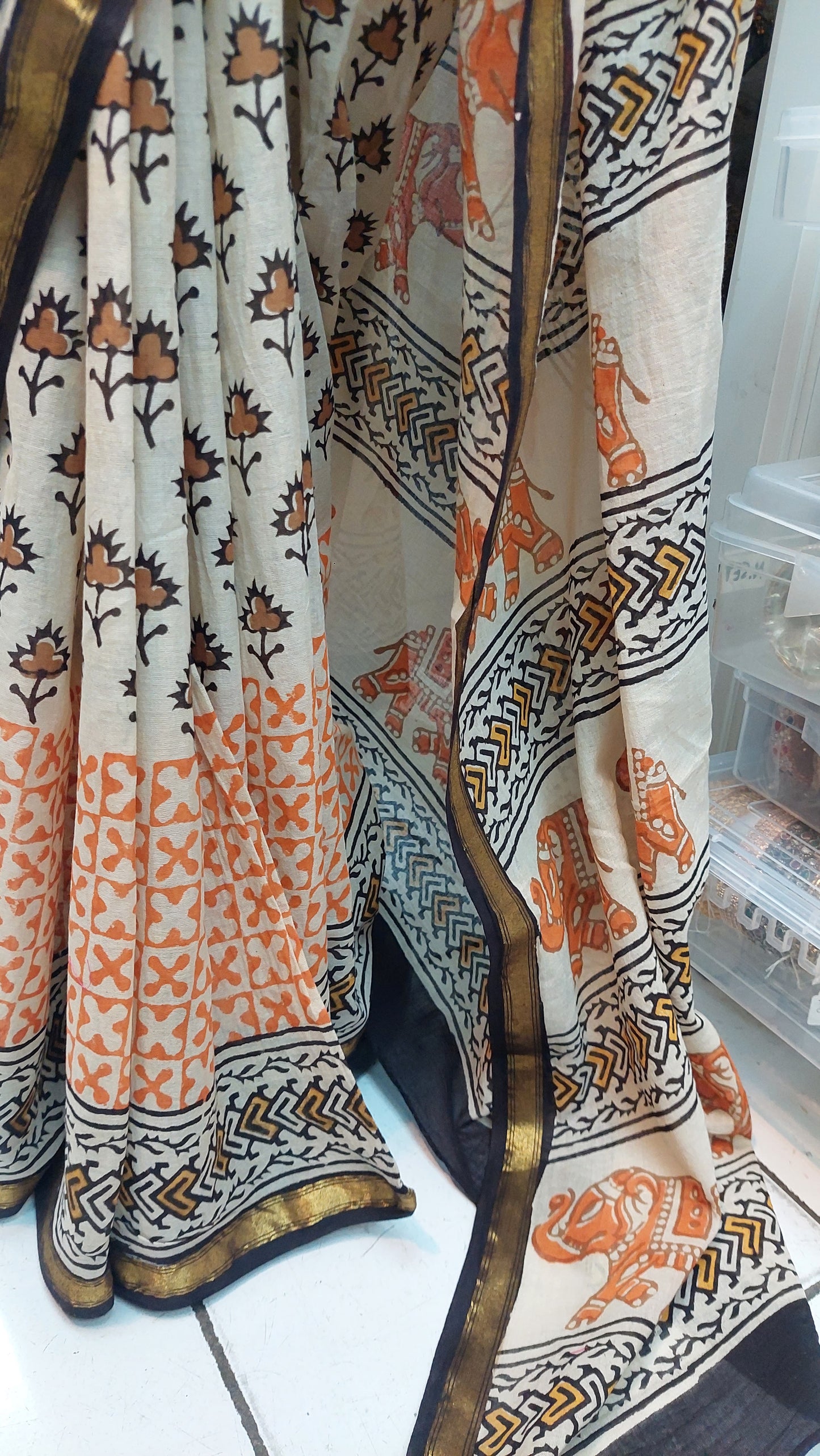 COTTON KALAMKARI SAREE