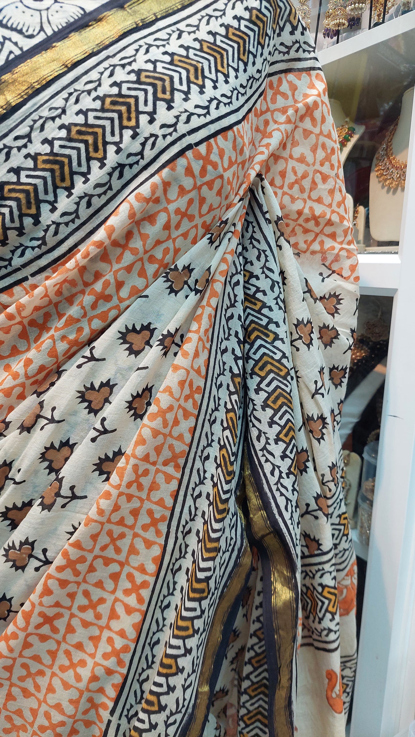 COTTON KALAMKARI SAREE