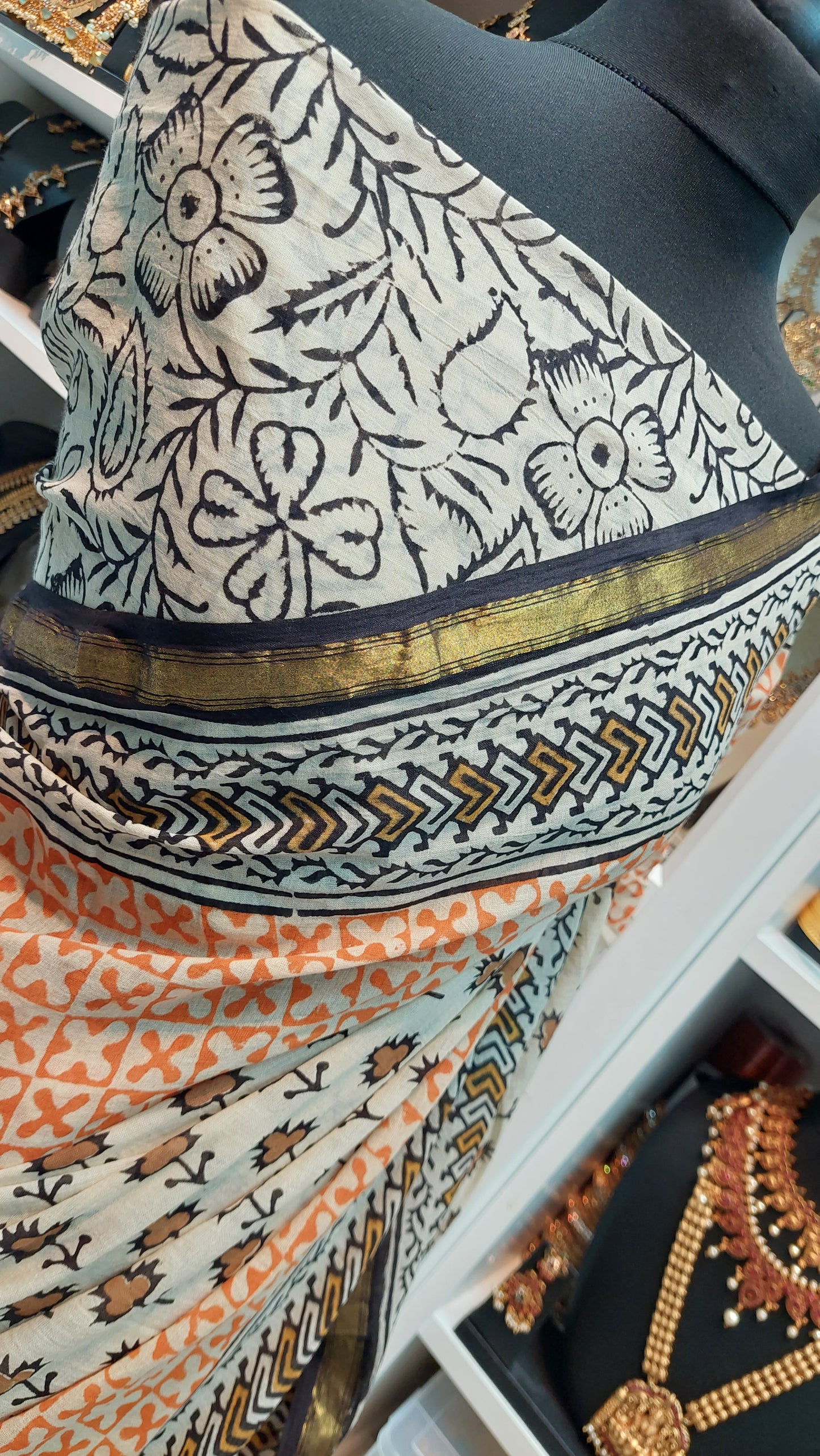 COTTON KALAMKARI SAREE