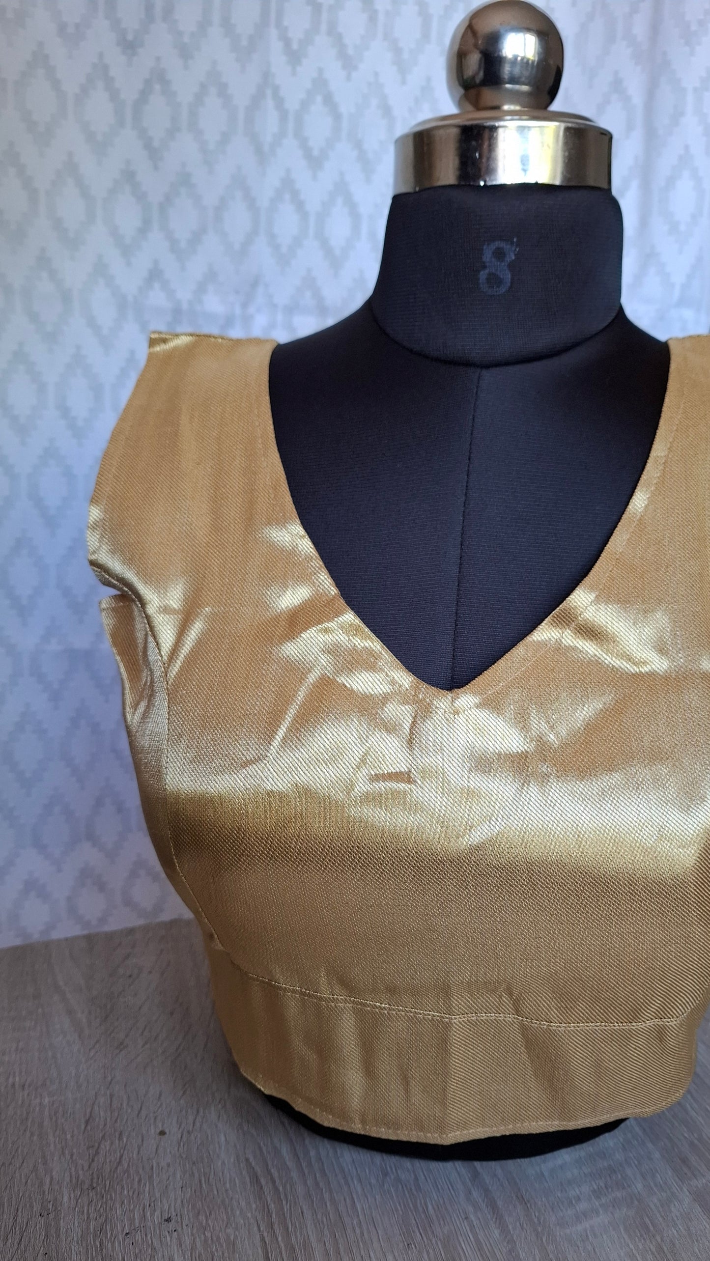 CHAMPAGNE GOLD BLOUSE