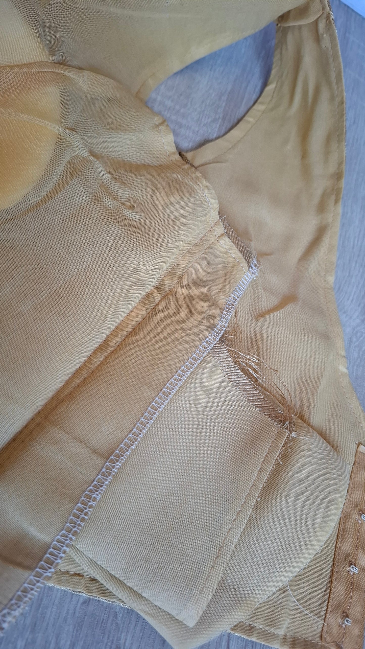 CHAMPAGNE GOLD BLOUSE