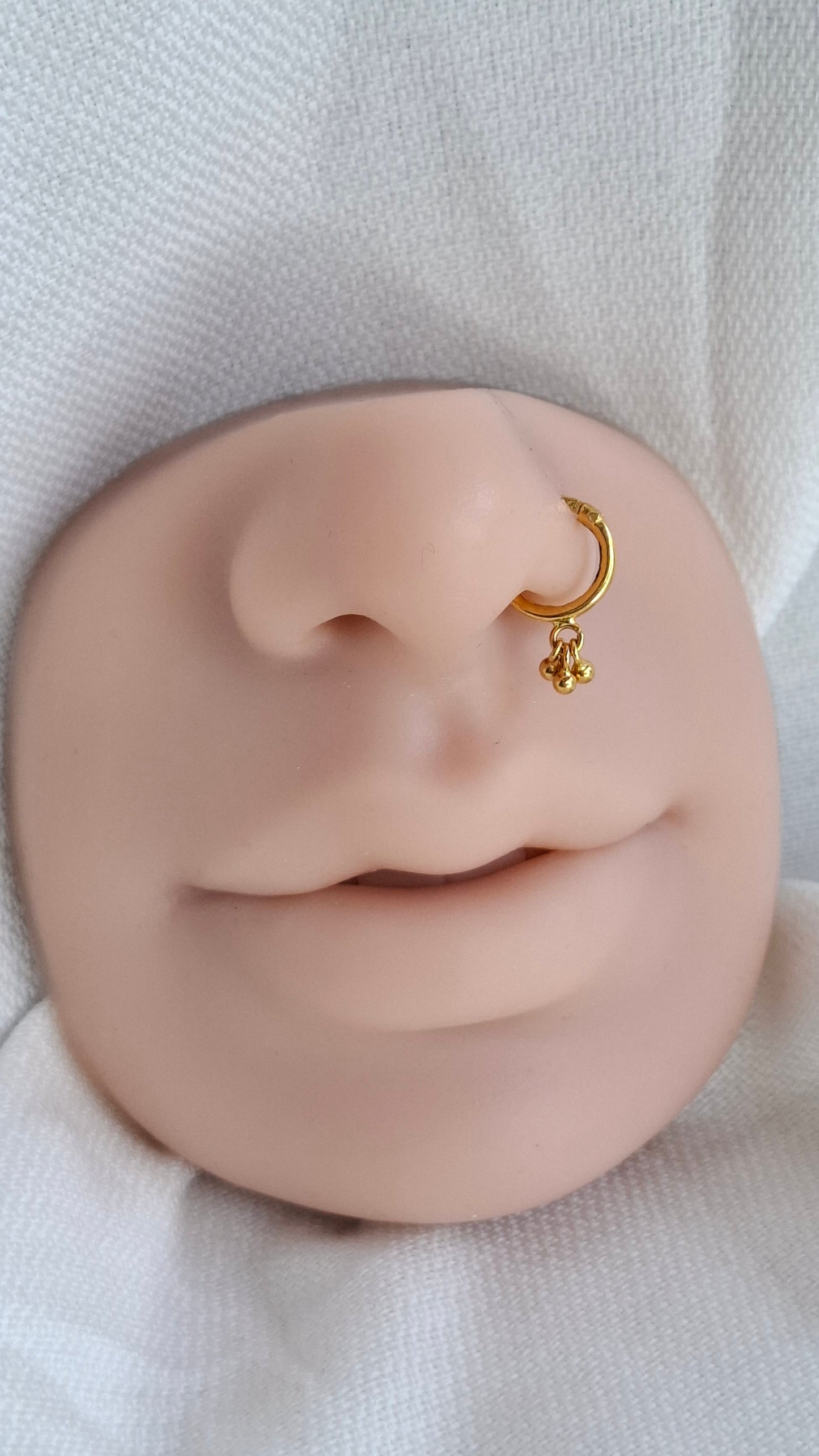 22ct Gold| Nose Ring | 056