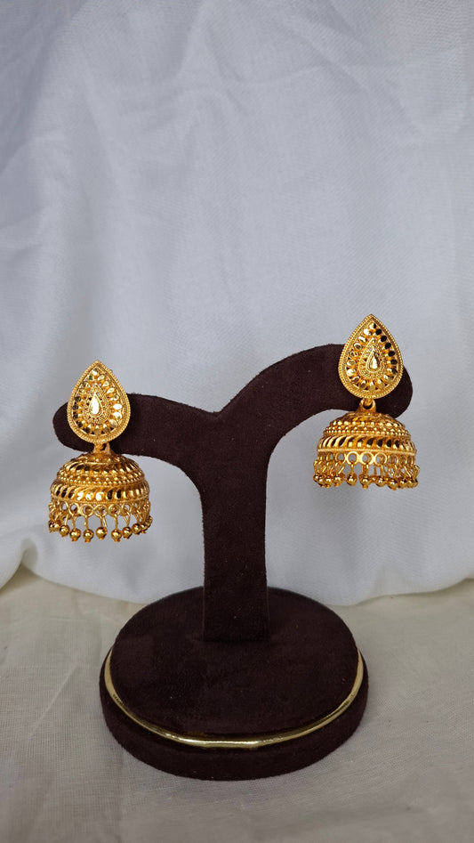 YELLOW ALL GOLD JUMKHAS E0304