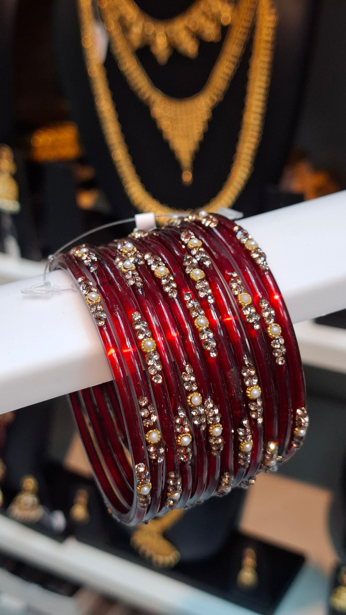 LALA BANGLES (MAROON)