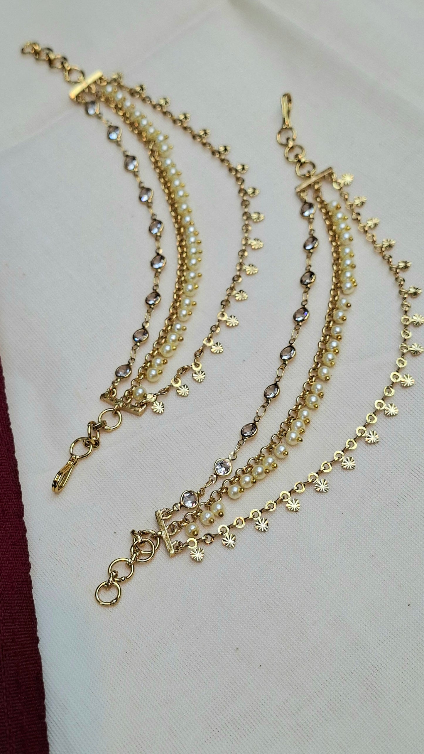 GOLD EAR CHAINS 010