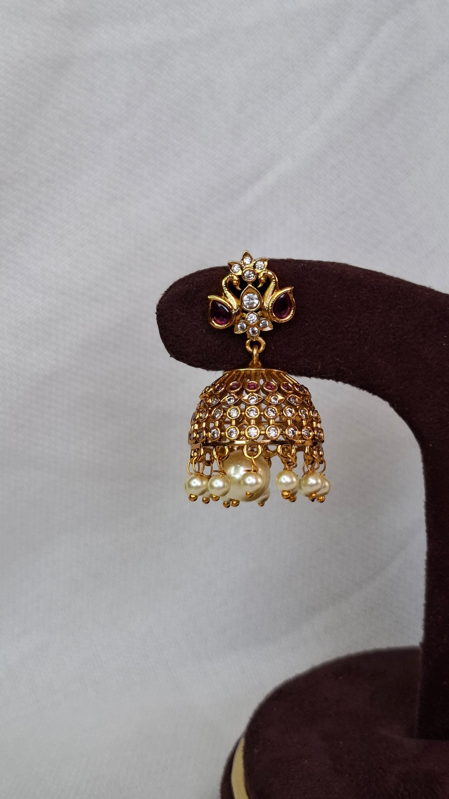 ANTIQUE GOLD JUMKHAS E0317