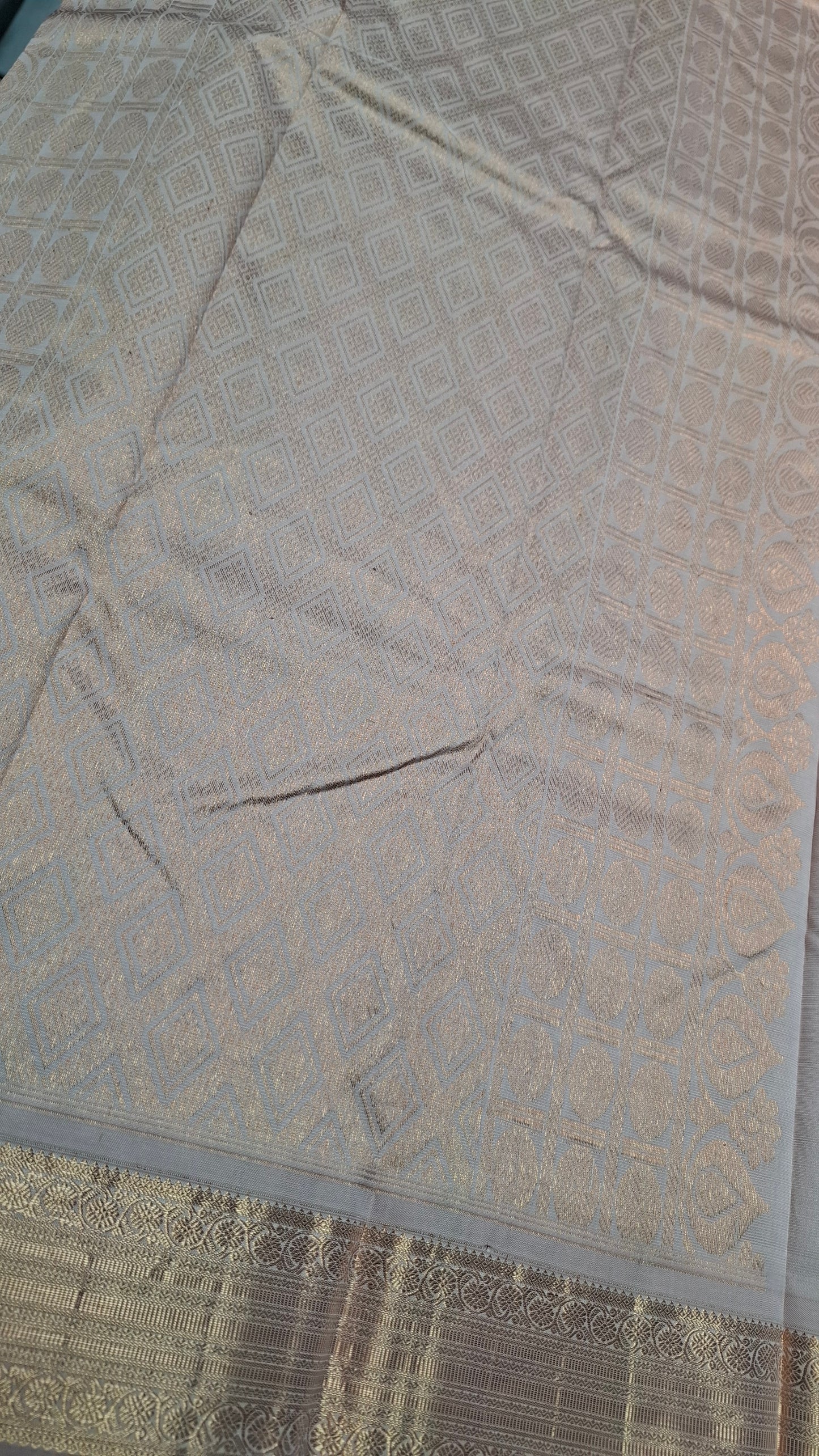 MAUVE ROSE KANJIVARAM