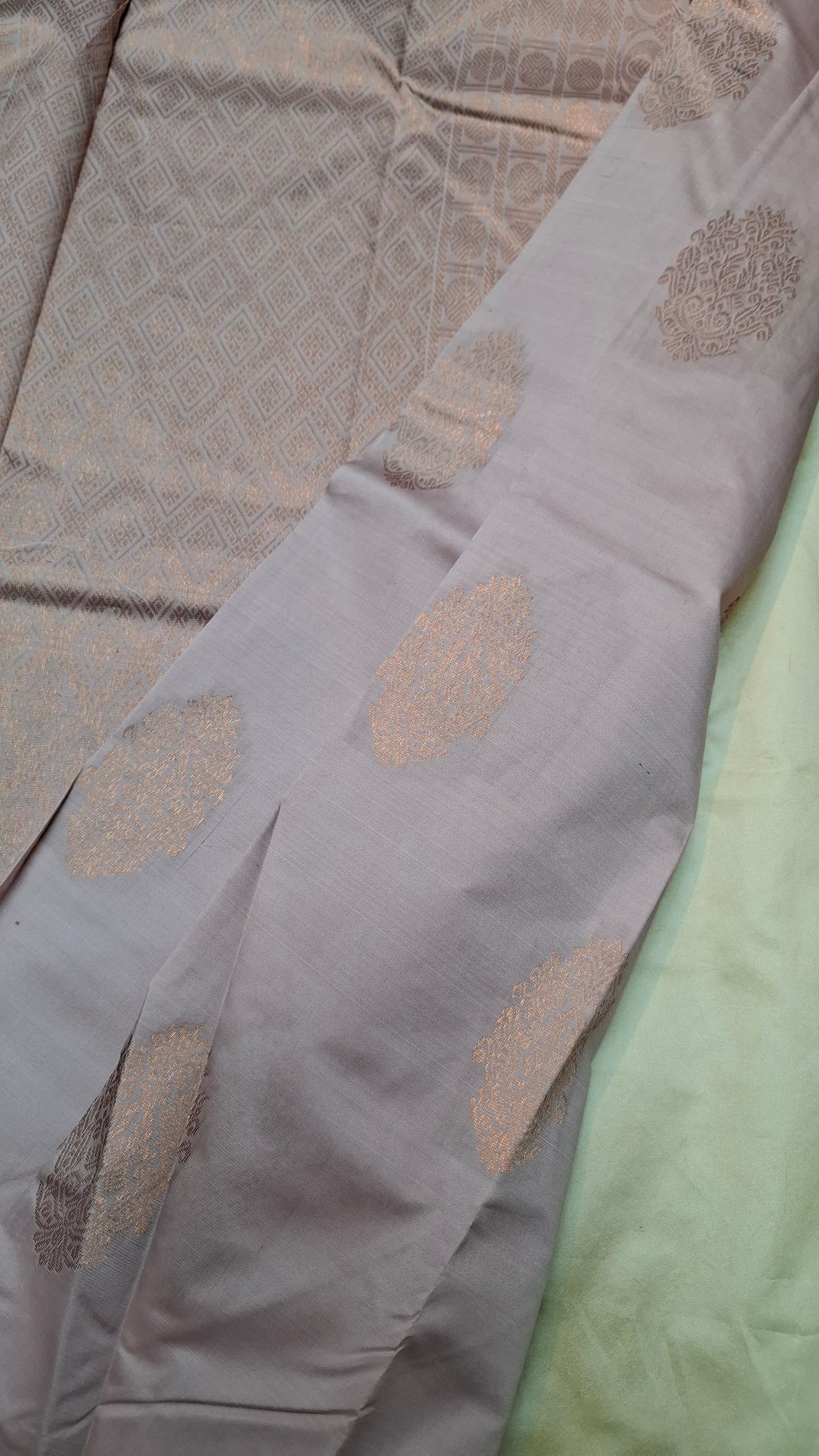 MAUVE ROSE KANJIVARAM