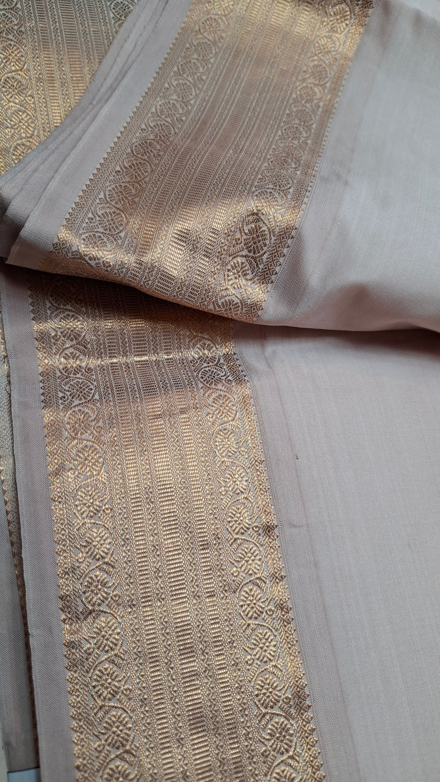 MAUVE ROSE KANJIVARAM