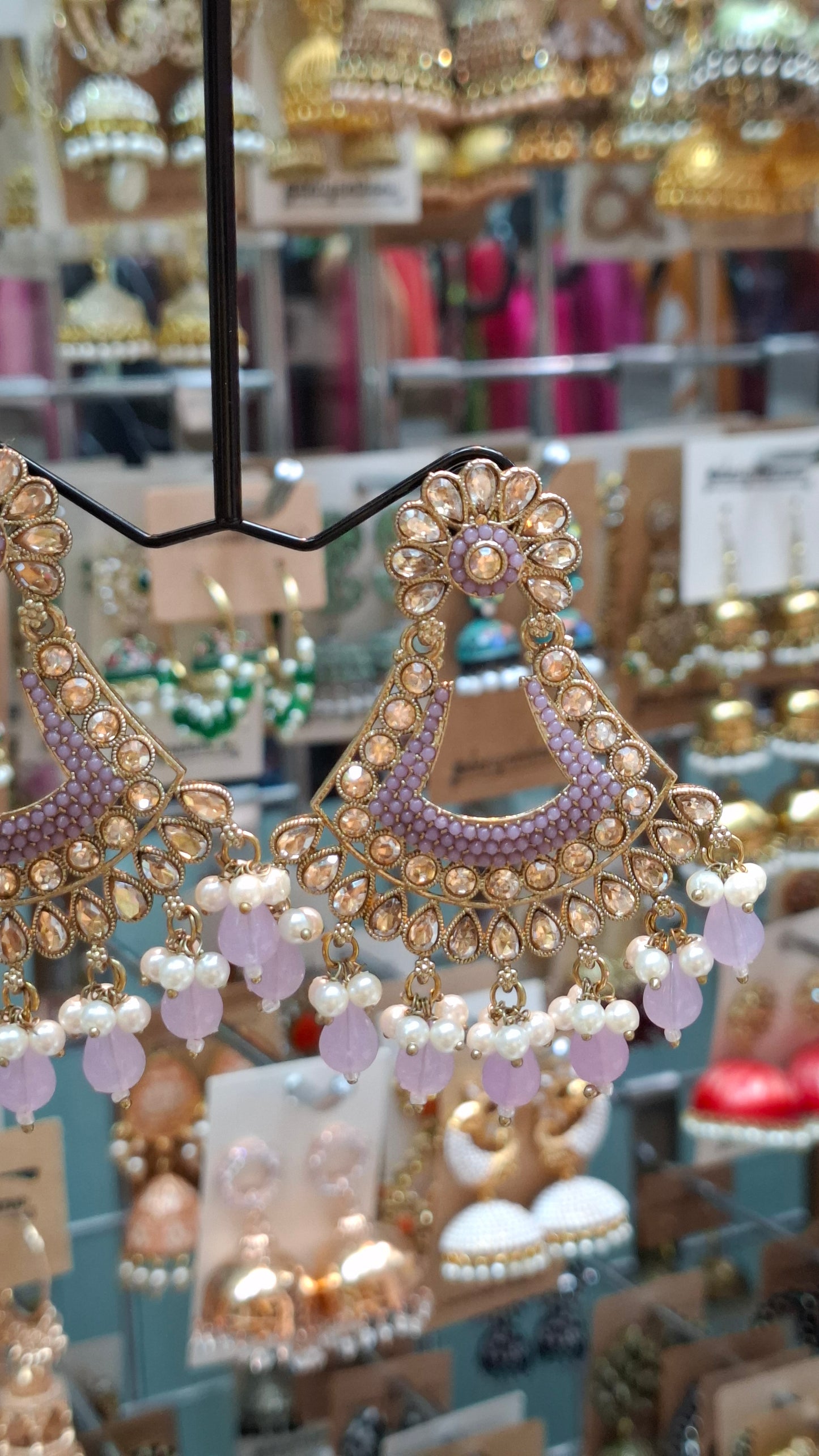 GOLD FASHION EARRINGS E0352