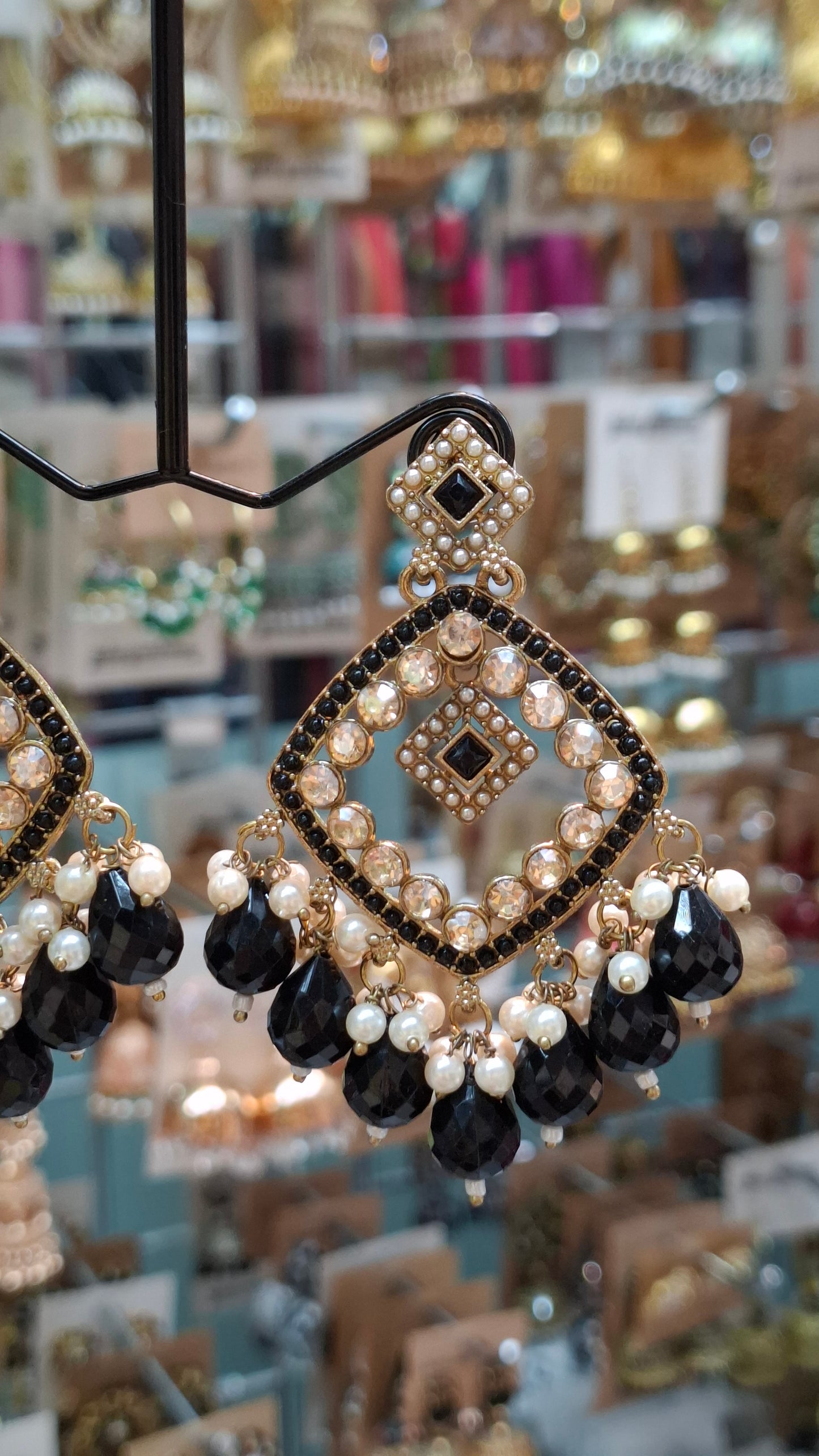 GOLD FASHION EARRINGS E0356